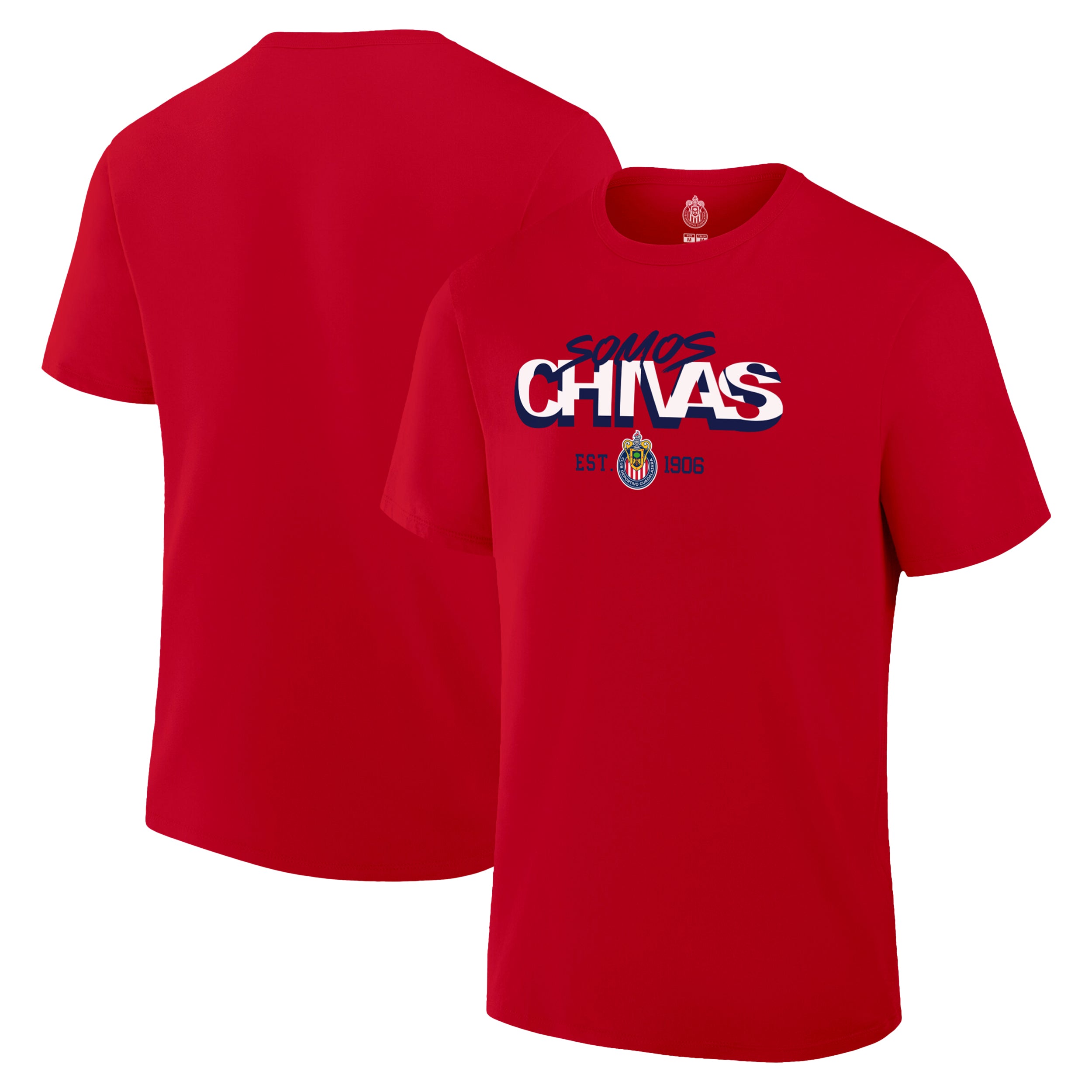 Chivas Red T-Shirt Front Back