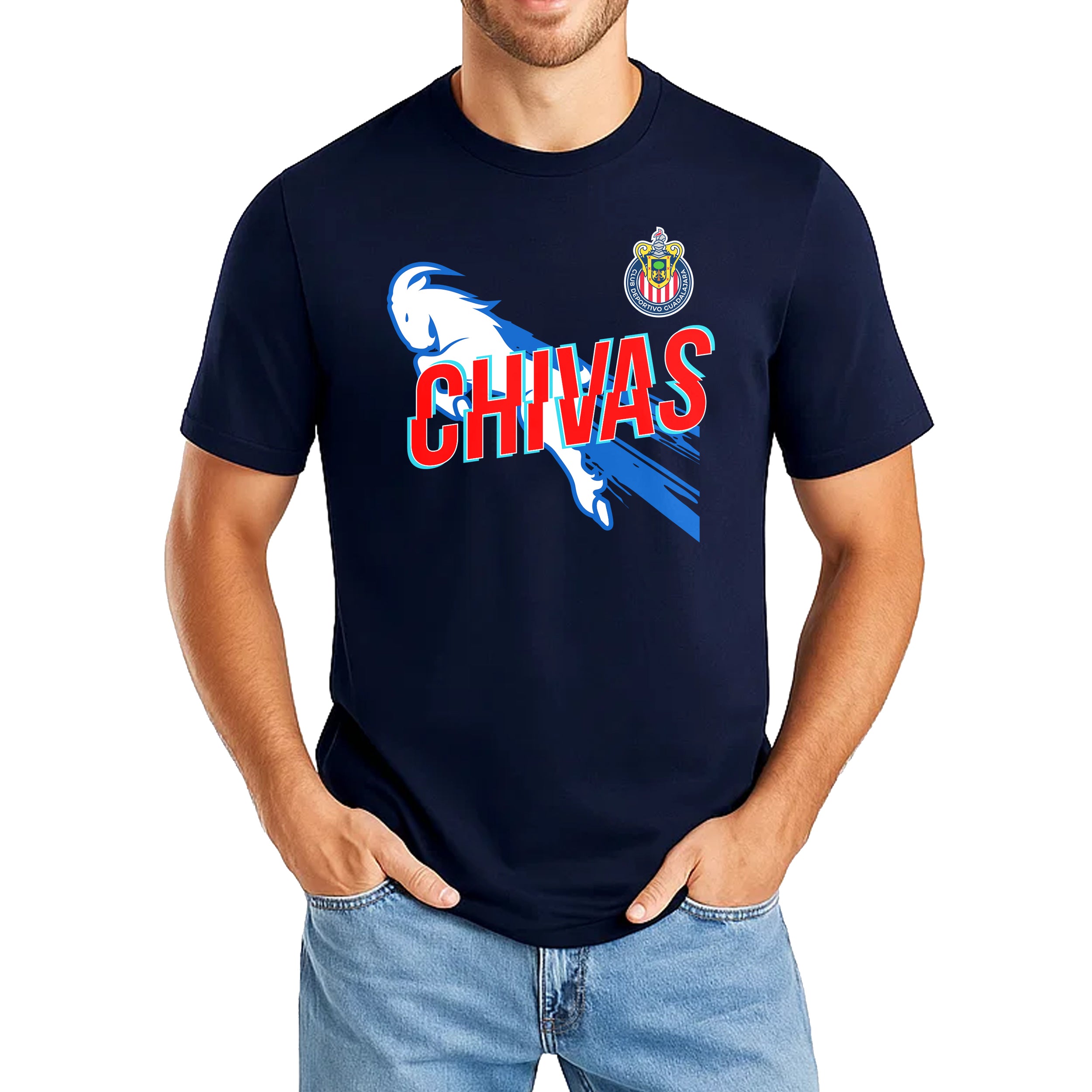Chivas Navy T-Shirt Model