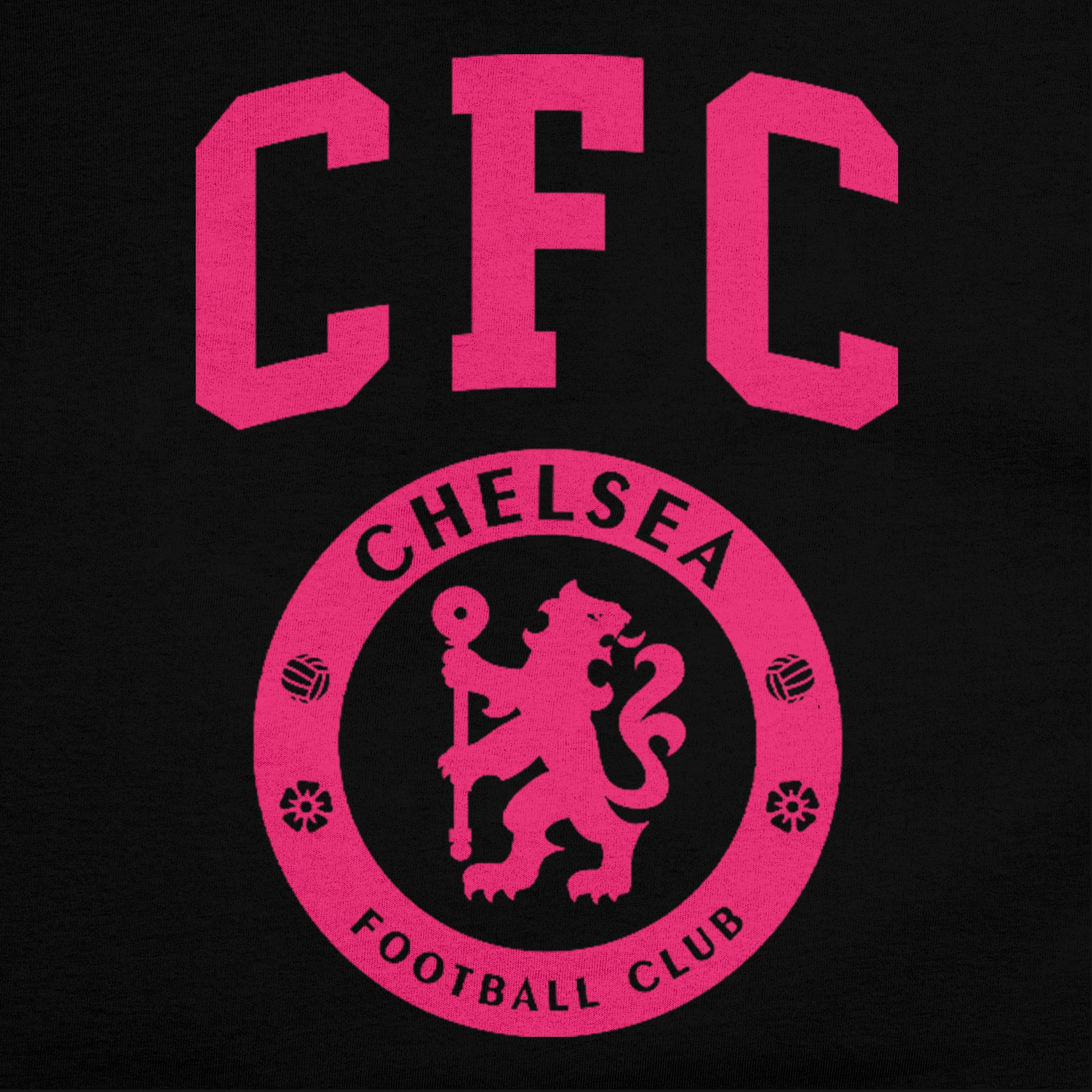 Chelsea Hoodie Detail 1 Black