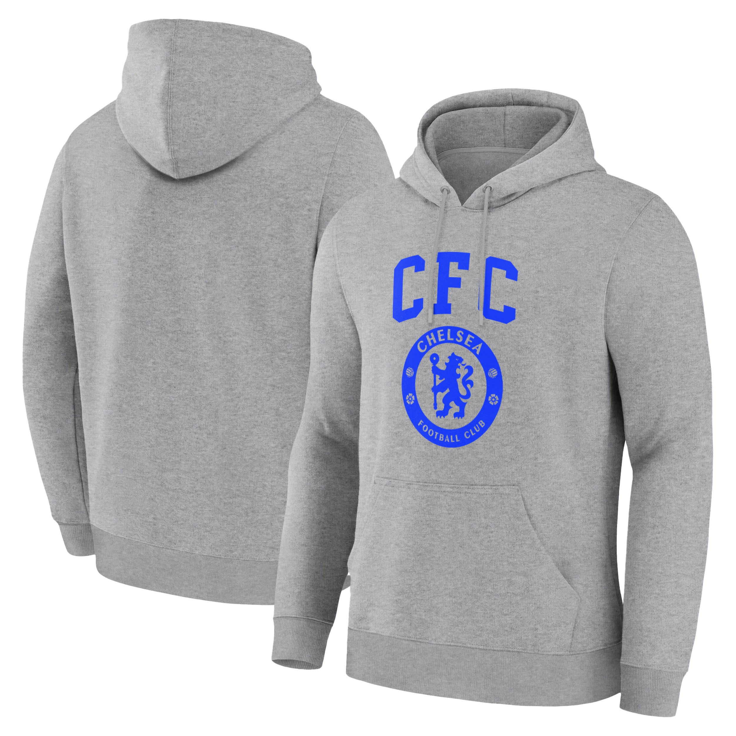 Chelsea Hoodie Grey Front Back 