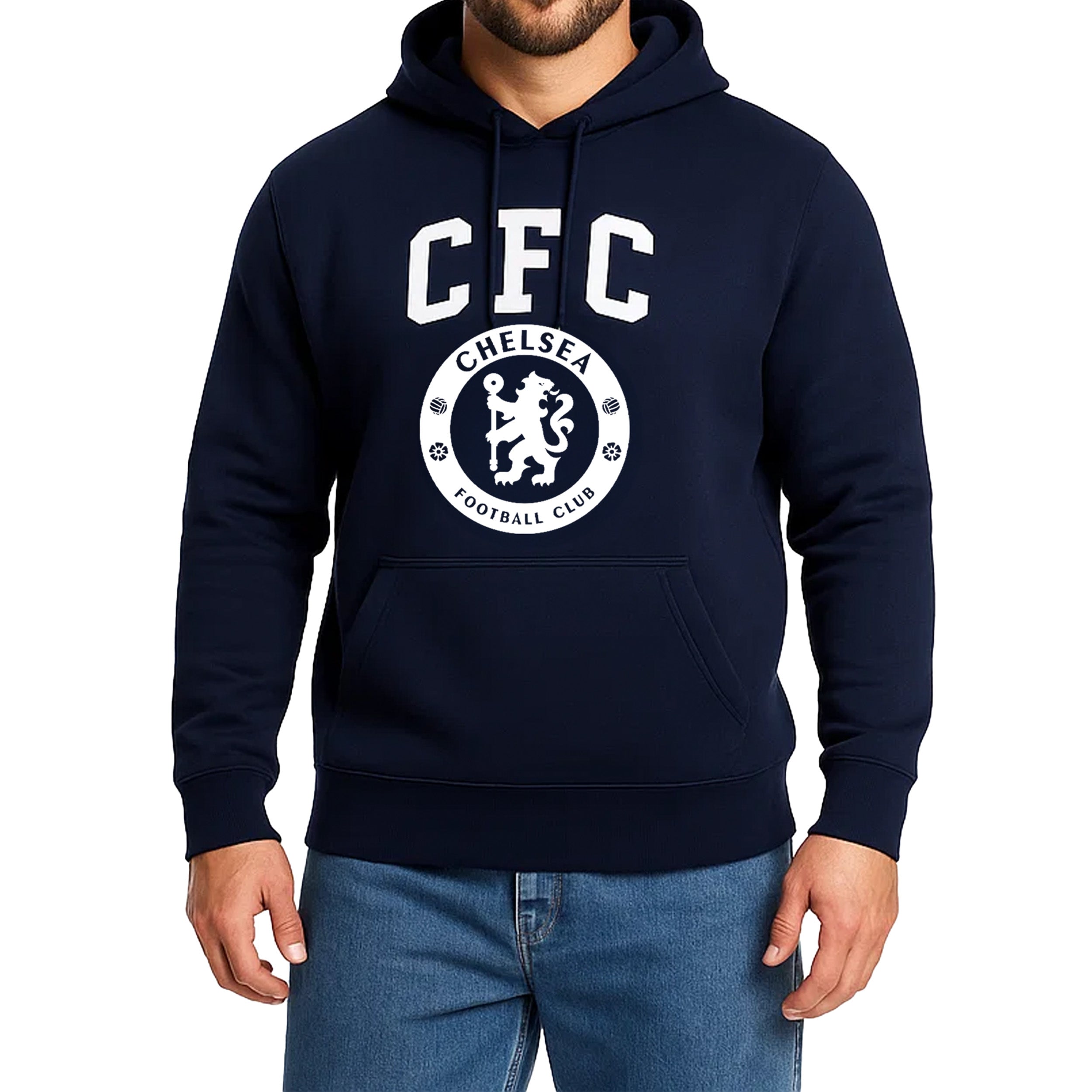 Chelsea Hoodie Navy Model 
