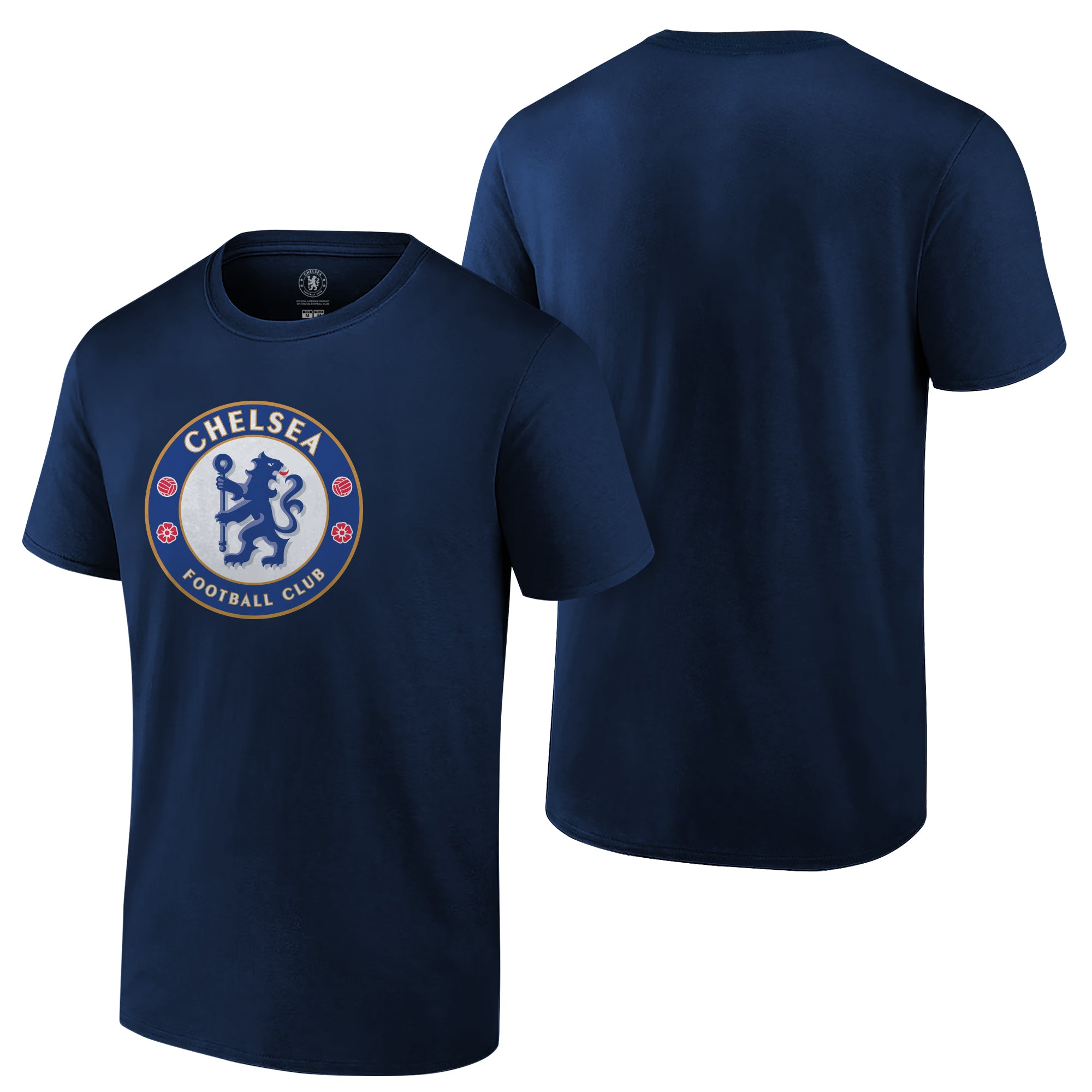 Chelsea FC Adult Logo Cotton T-Shirt