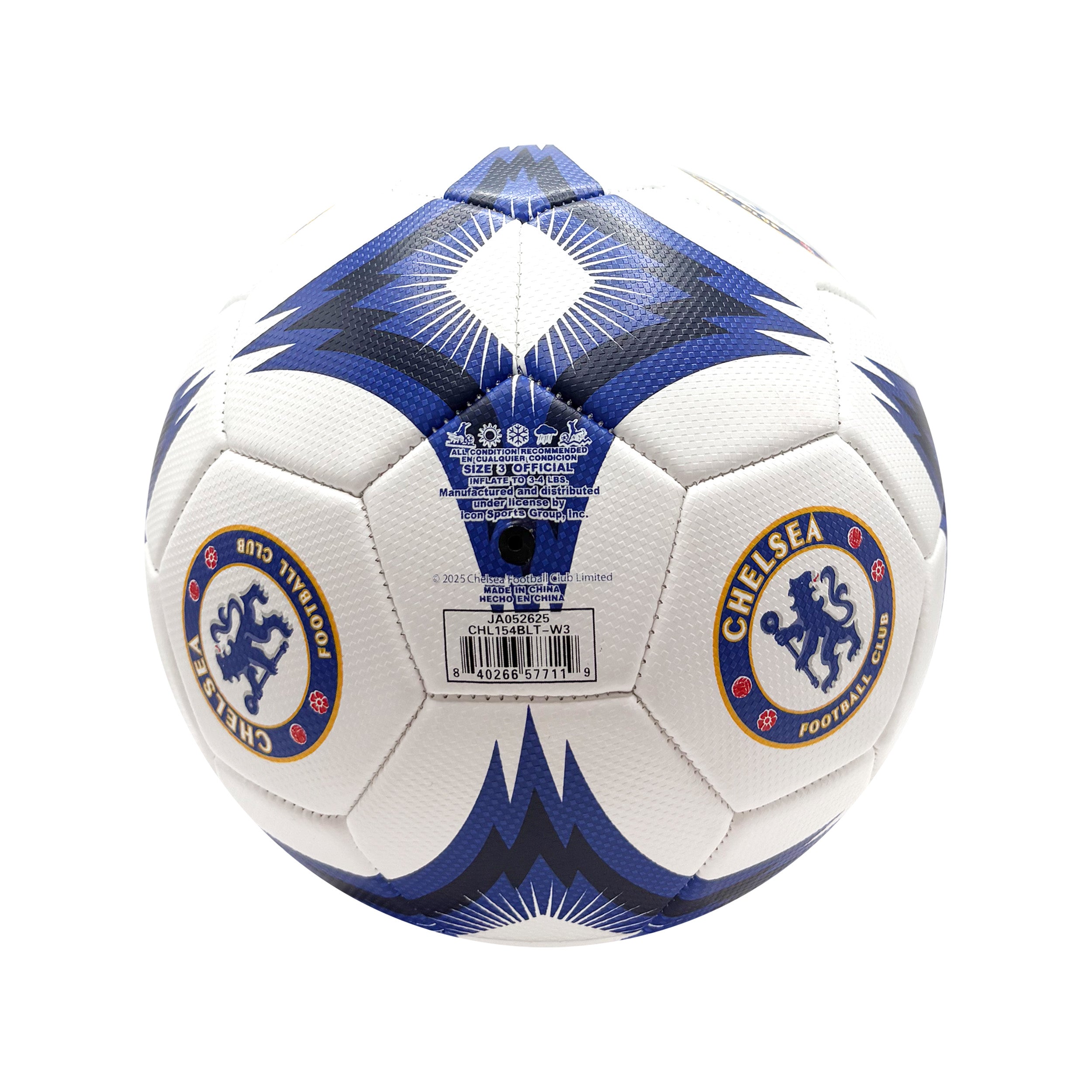 Chelsea Soccer Ball Side 3