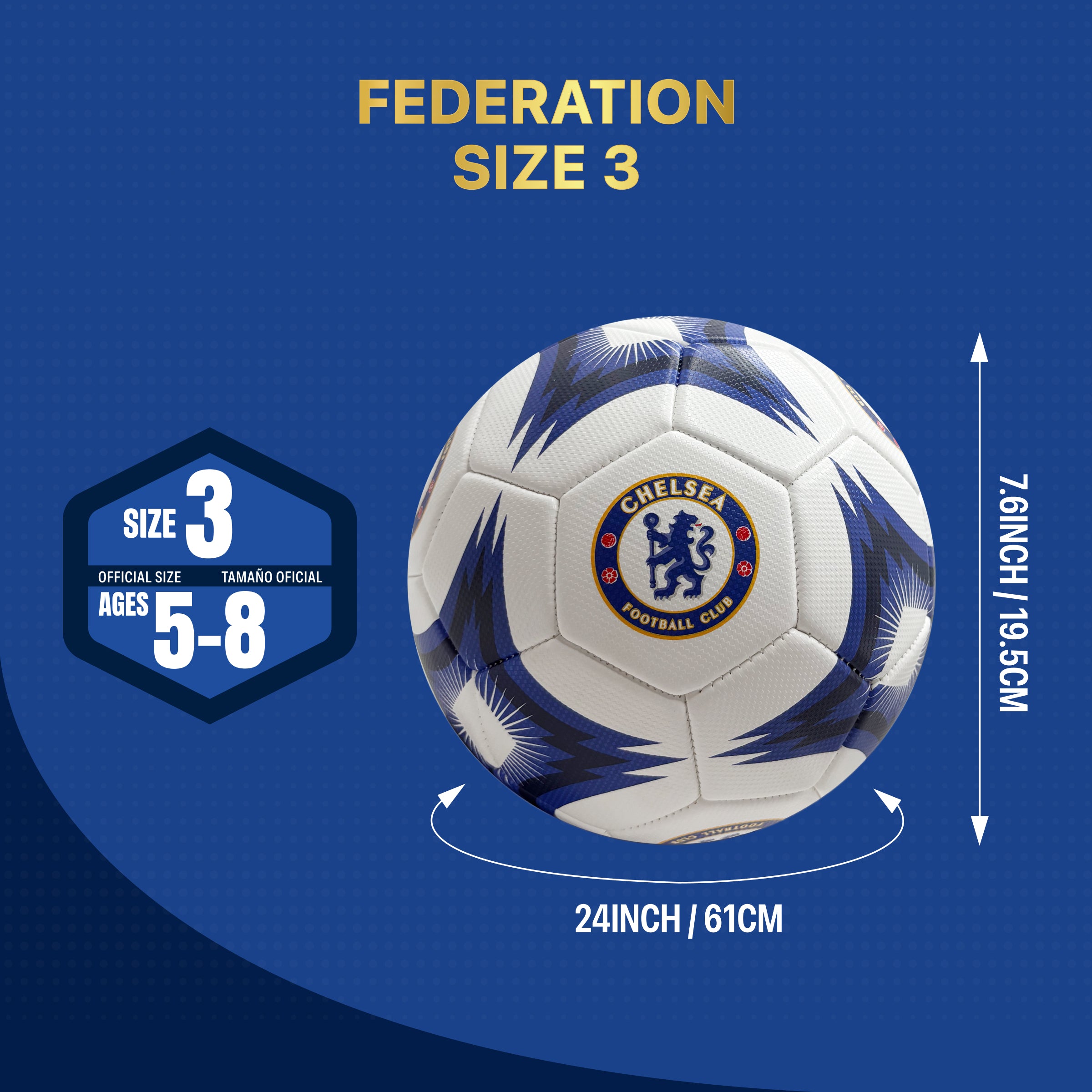 Chelsea Soccer Ball Detail 1