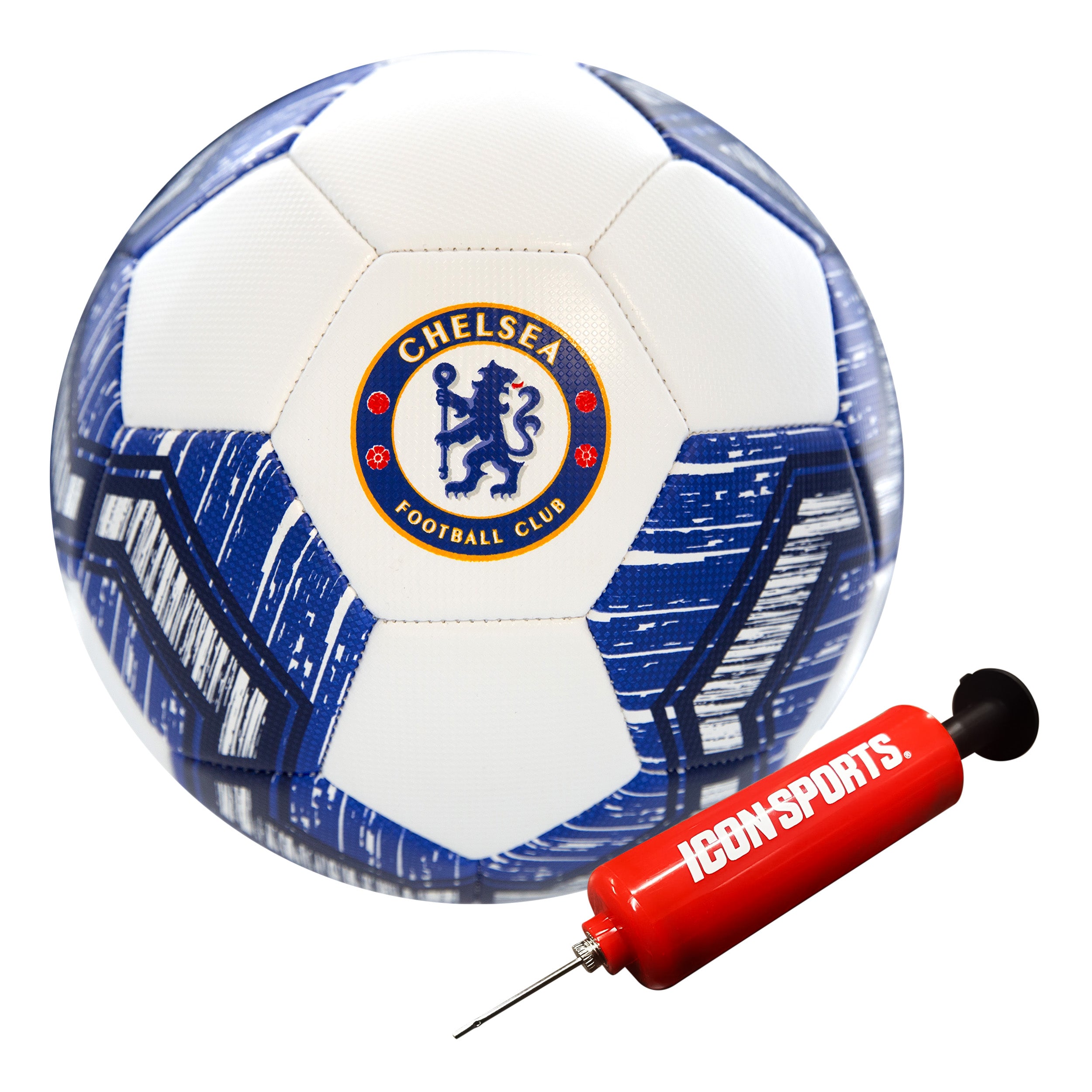 Chelsea White Soccer Ball Side 1