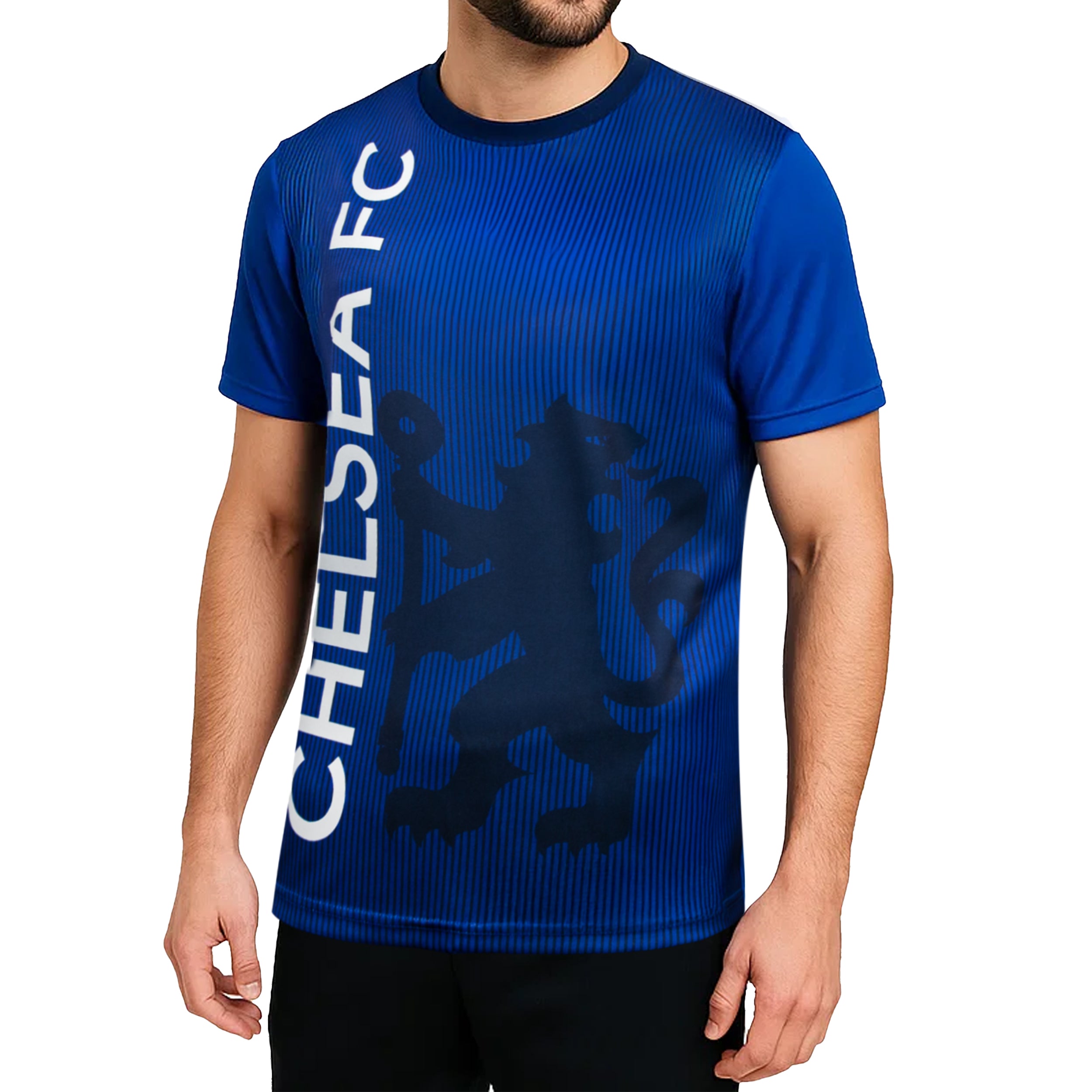 Chelsea Shirt Blue Model