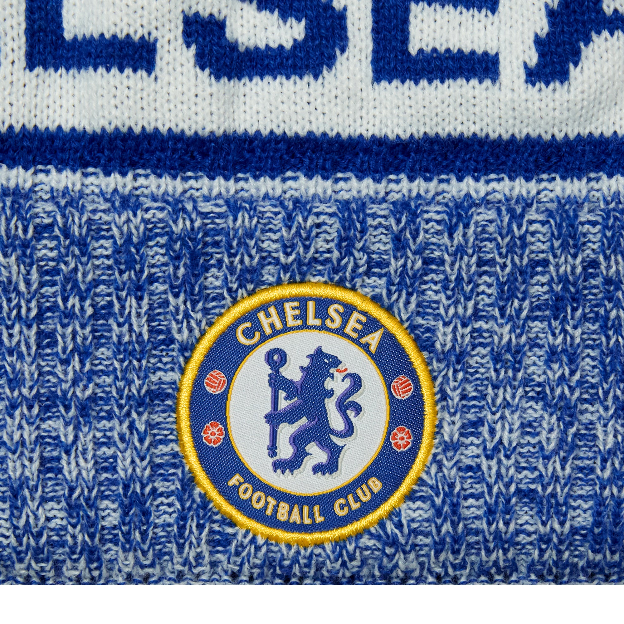 Chelsea FC Premium Soft Knit Pom Beanie