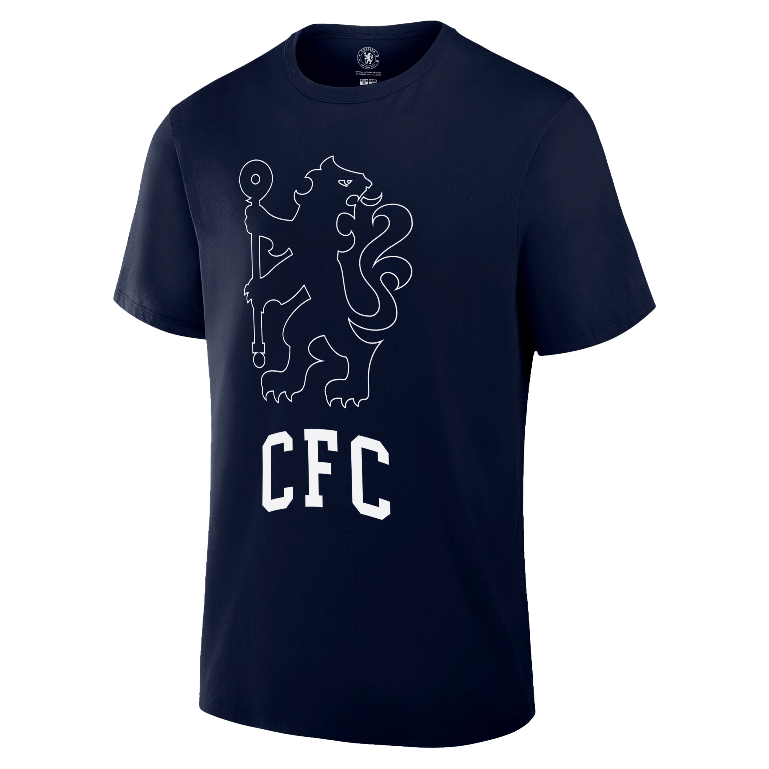 Chelsea T-Shirt Navy Front