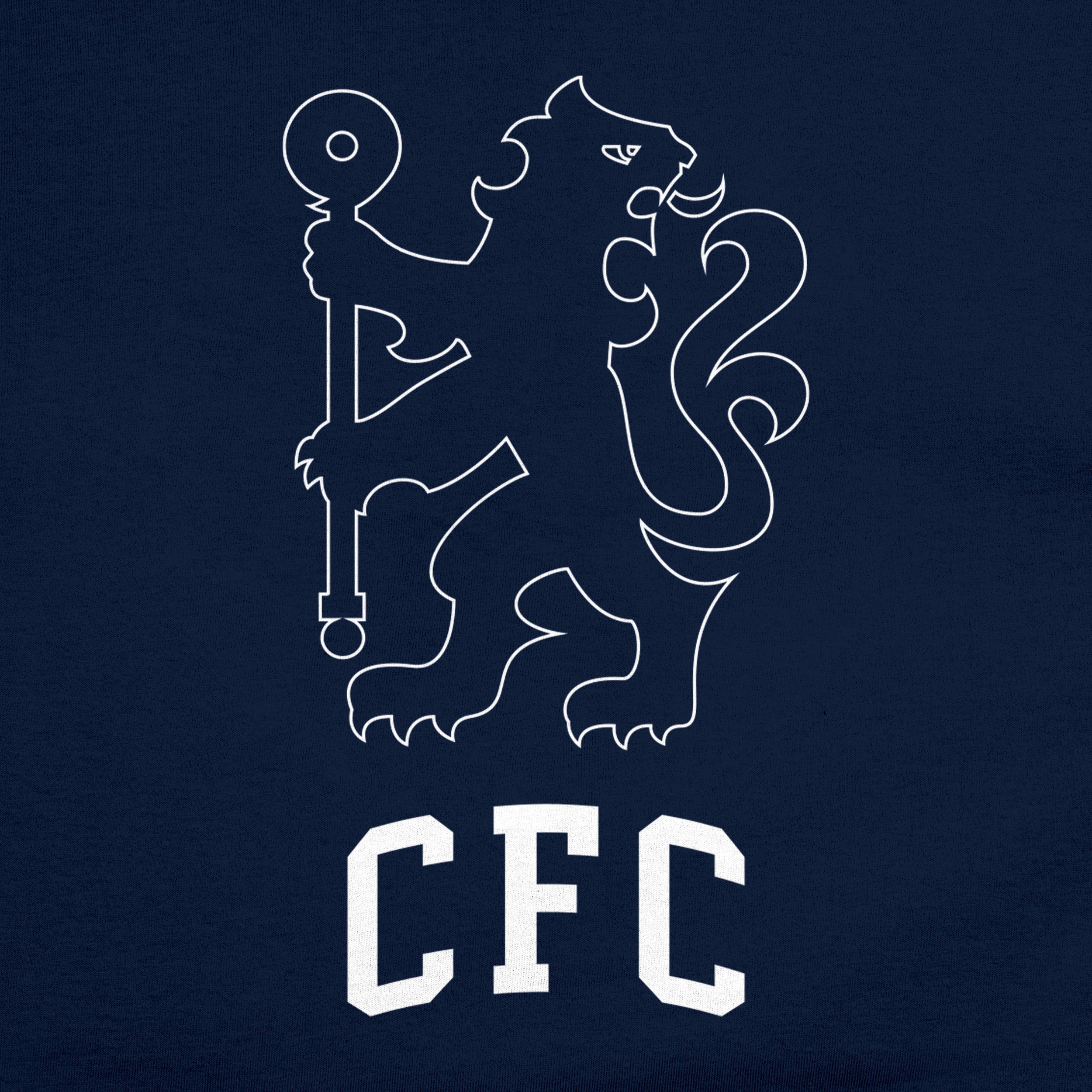 Chelsea T-Shirt Navy Detail 1