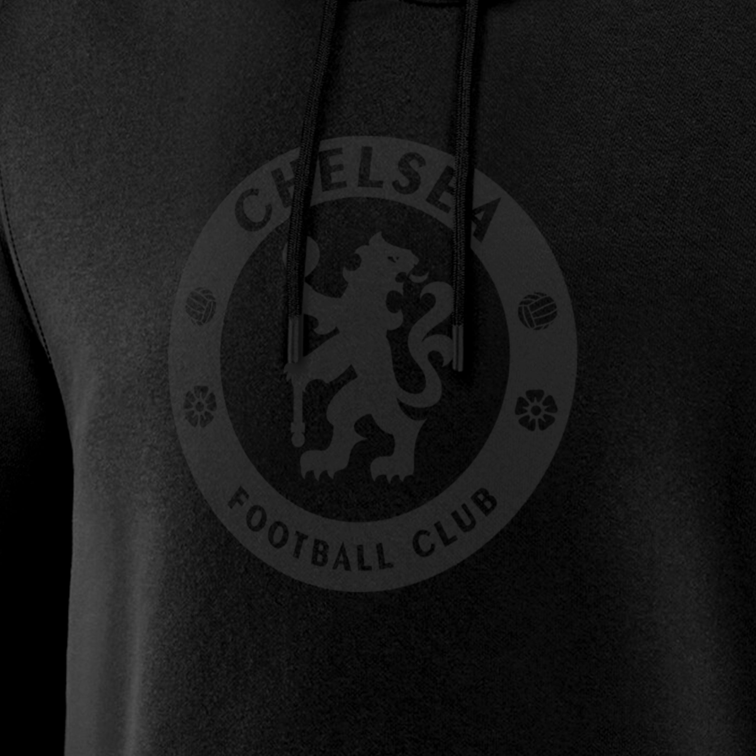 Chelsea FC Blackout Hoodie - Unisex Adult - CHL61PH