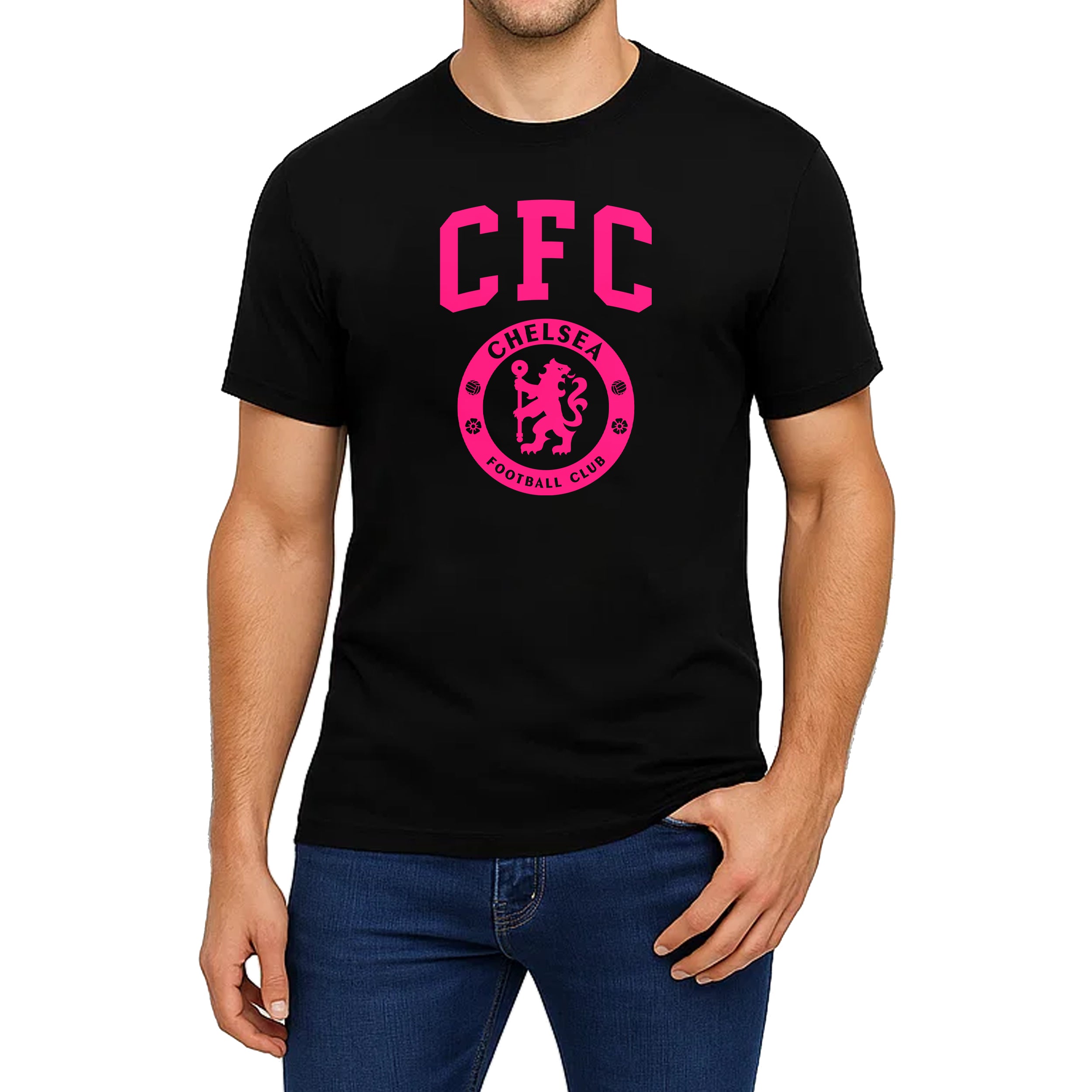 Chelsea T-Shirt Black Model