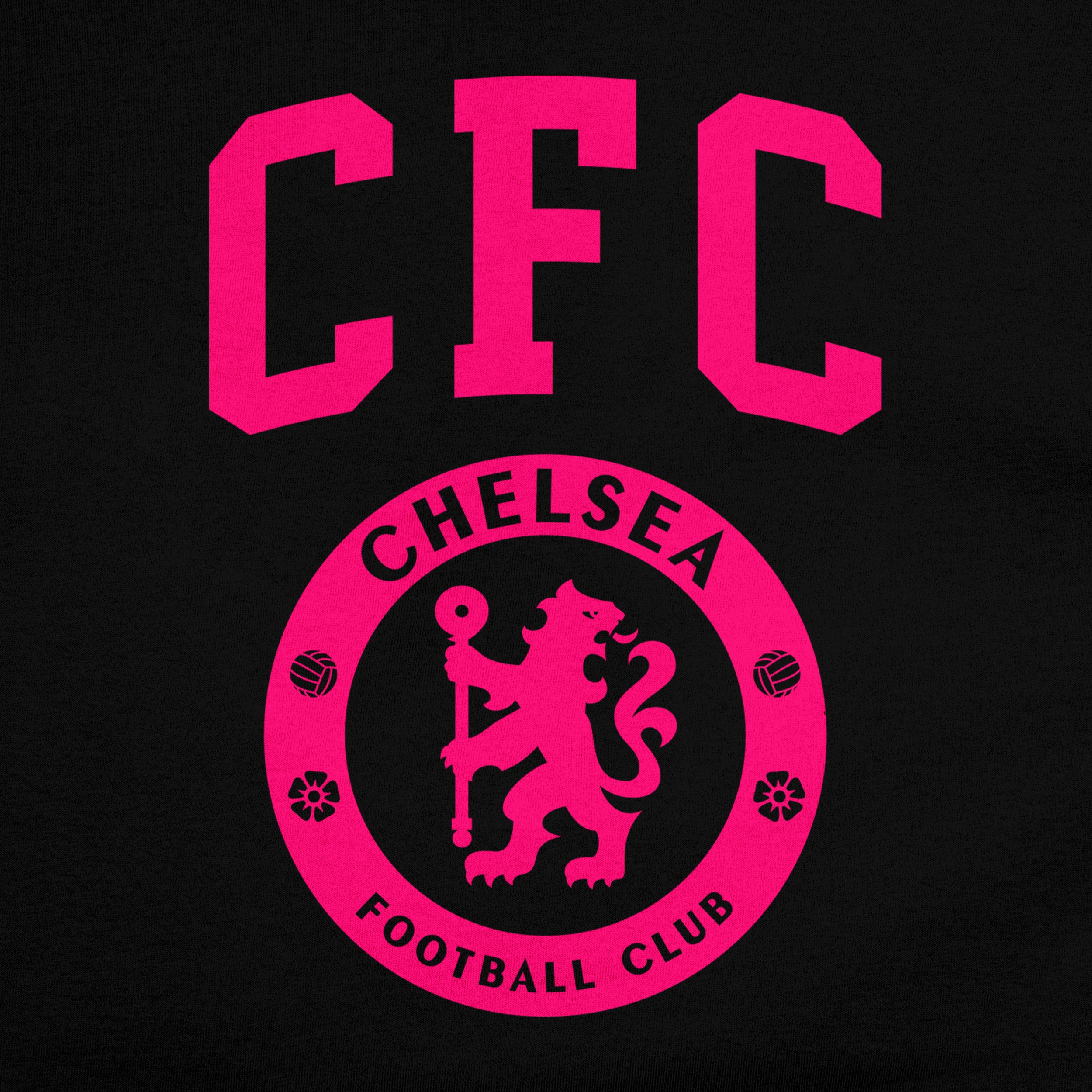 Chelsea T-Shirt Black Detail 1