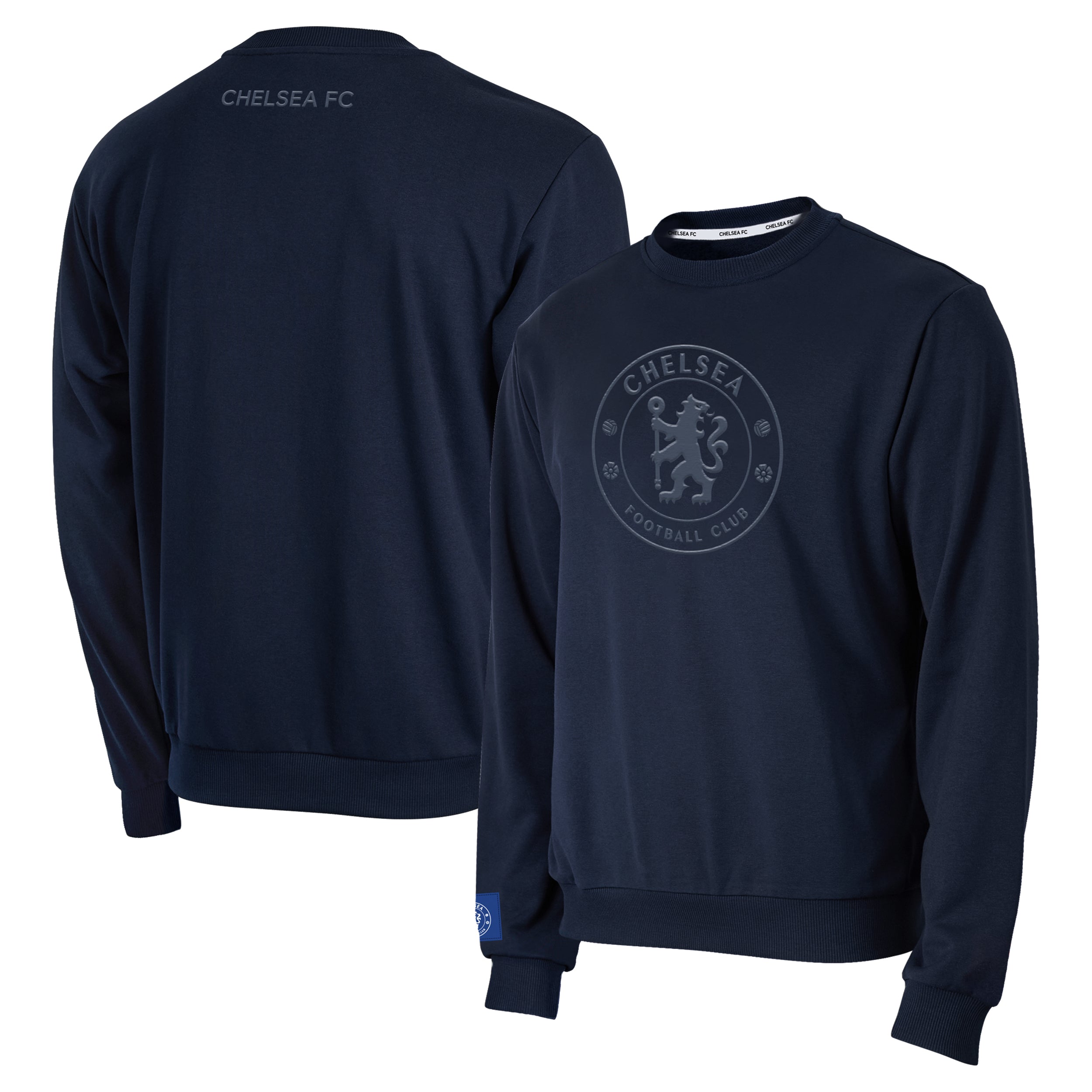 Chelsea Crewneck Navy Front Back