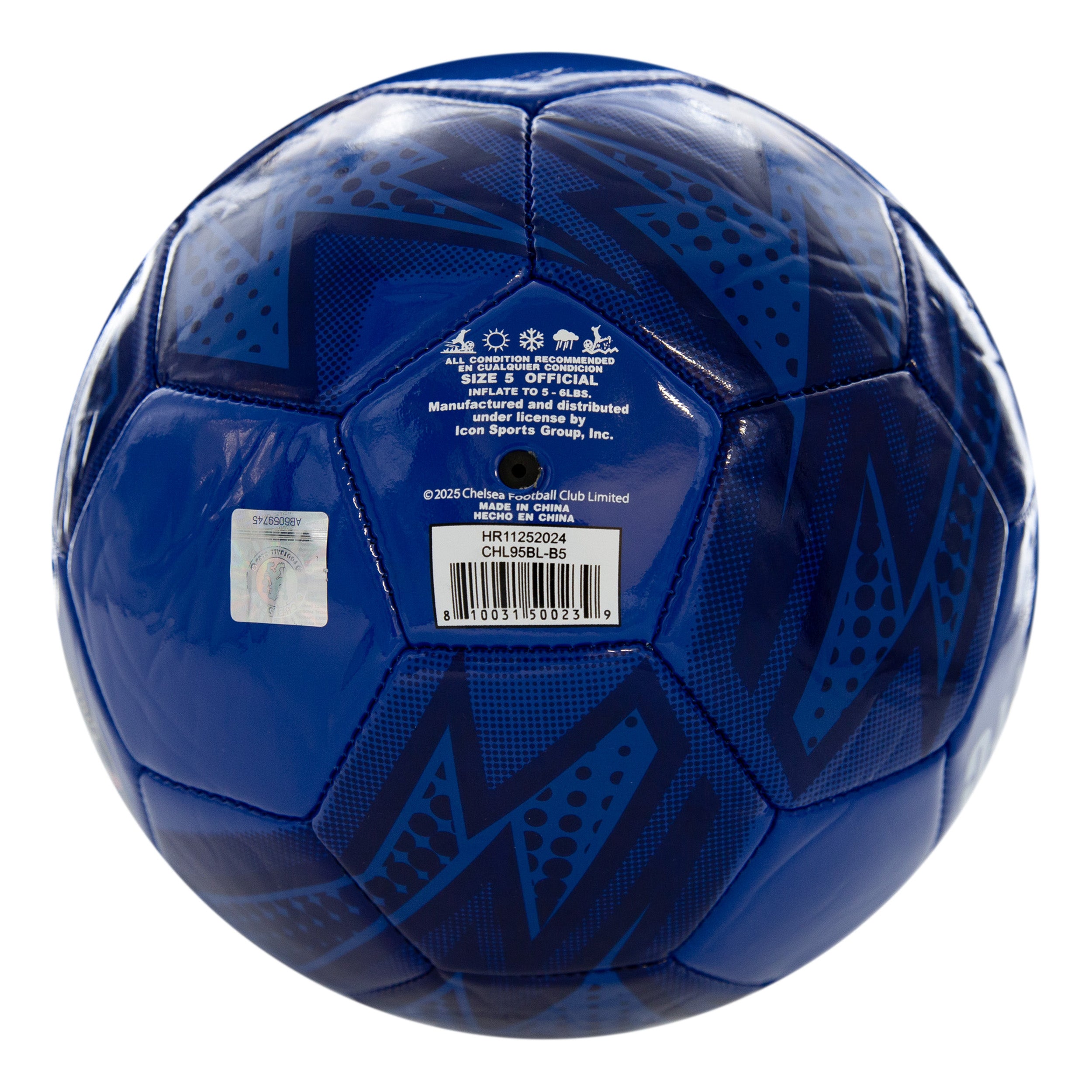 Chelsea Soccer Ball Side 3