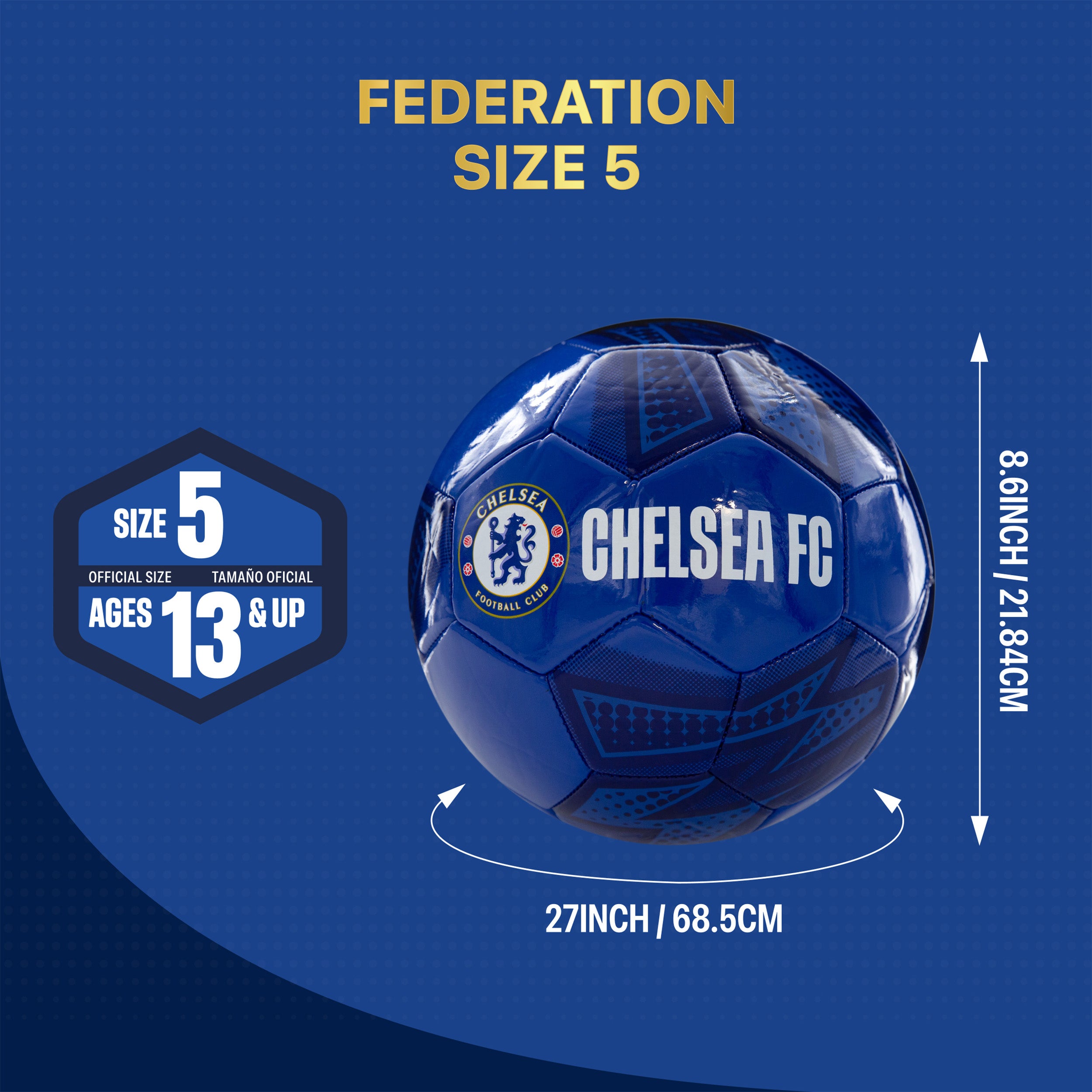 Chelsea Soccer Ball Detail 1