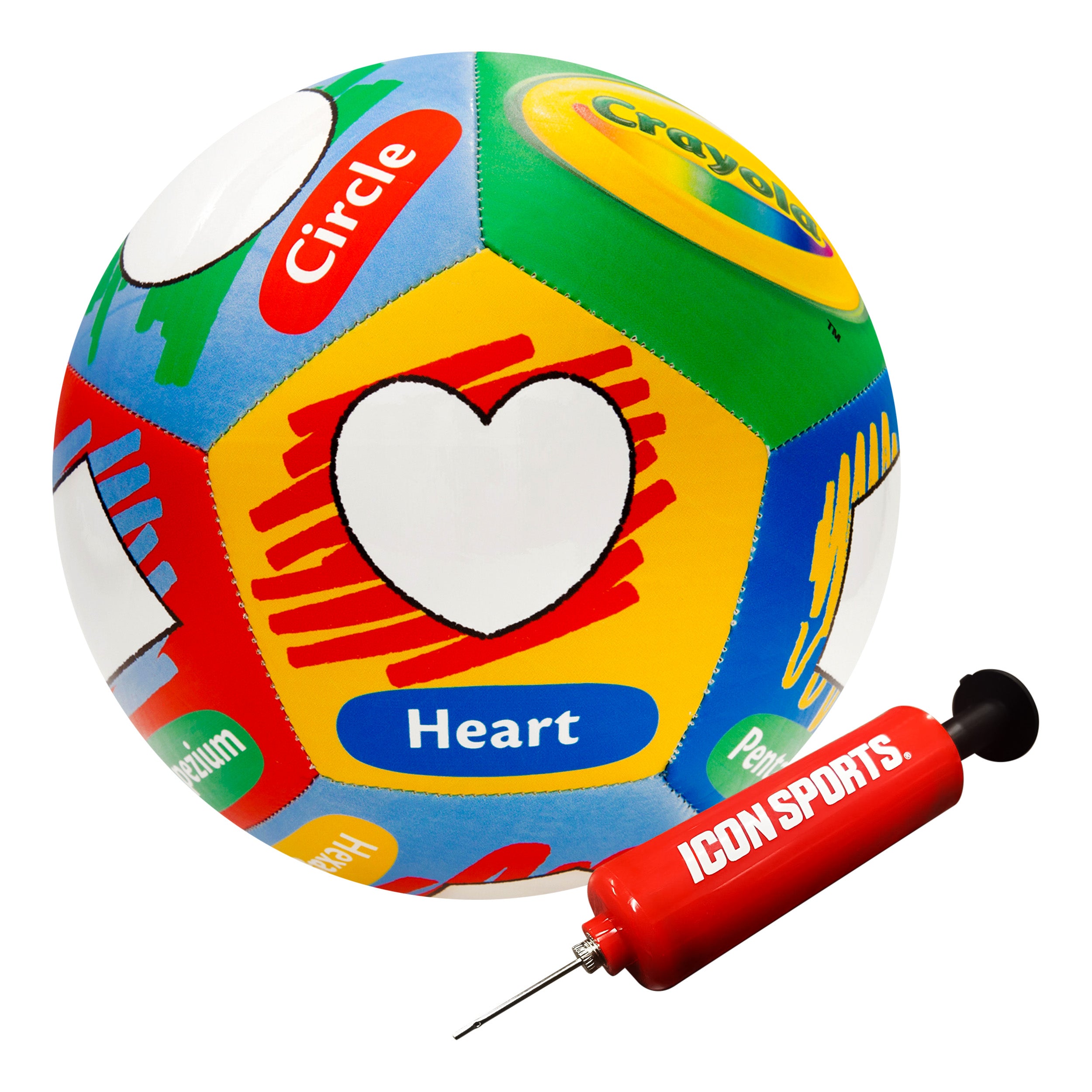 Crayola Soccer Ball Side 1