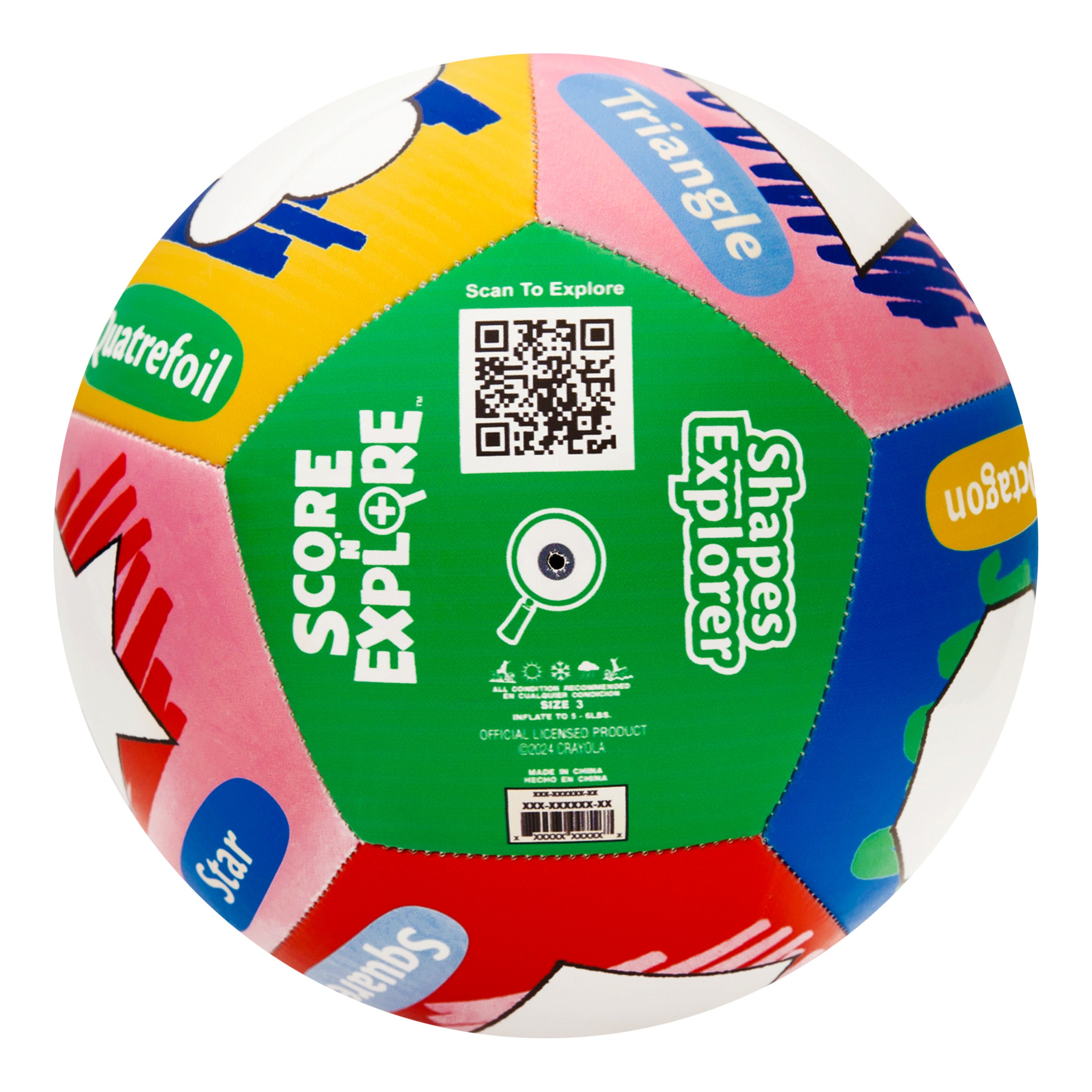 Crayola Soccer Ball Side 3