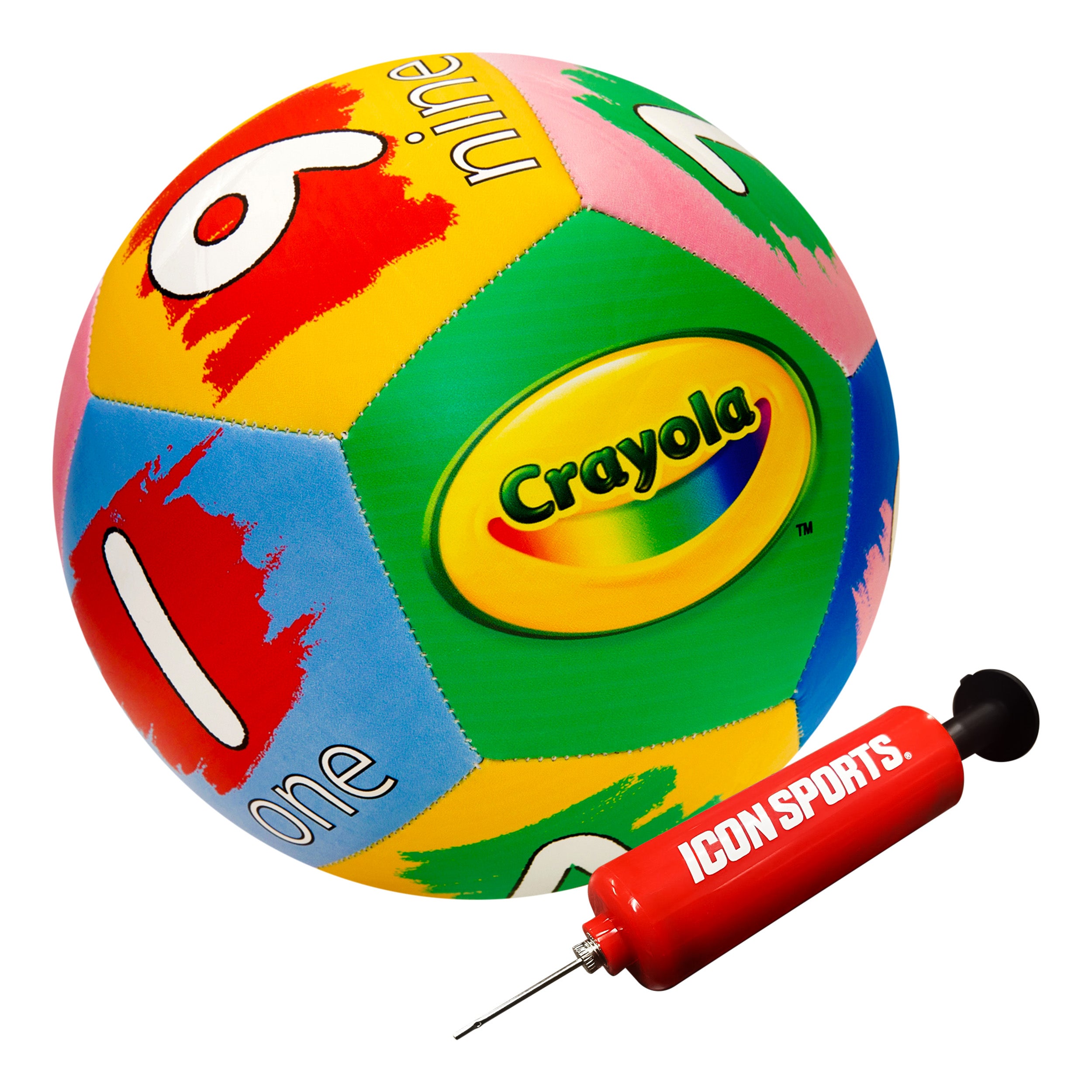 Crayola Soccer Ball Side 1