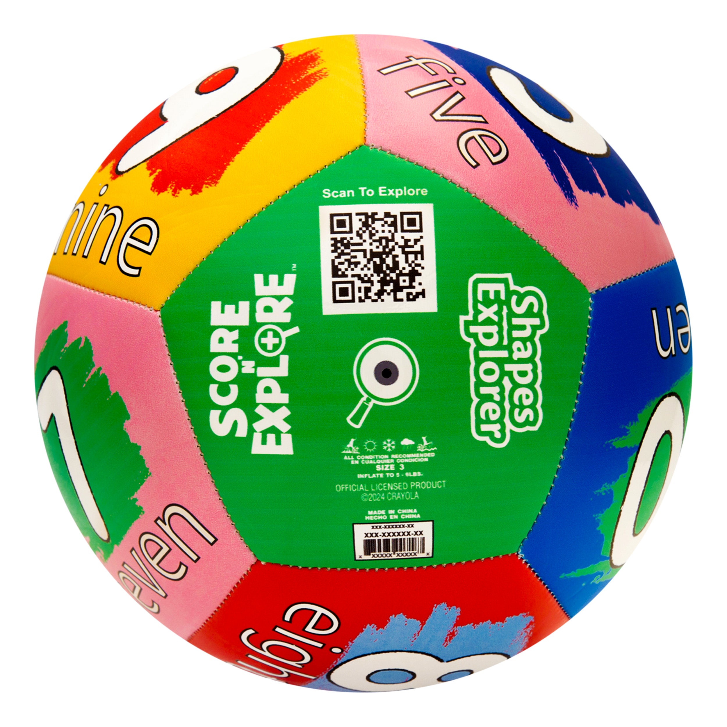 Crayola Soccer Ball Side 3