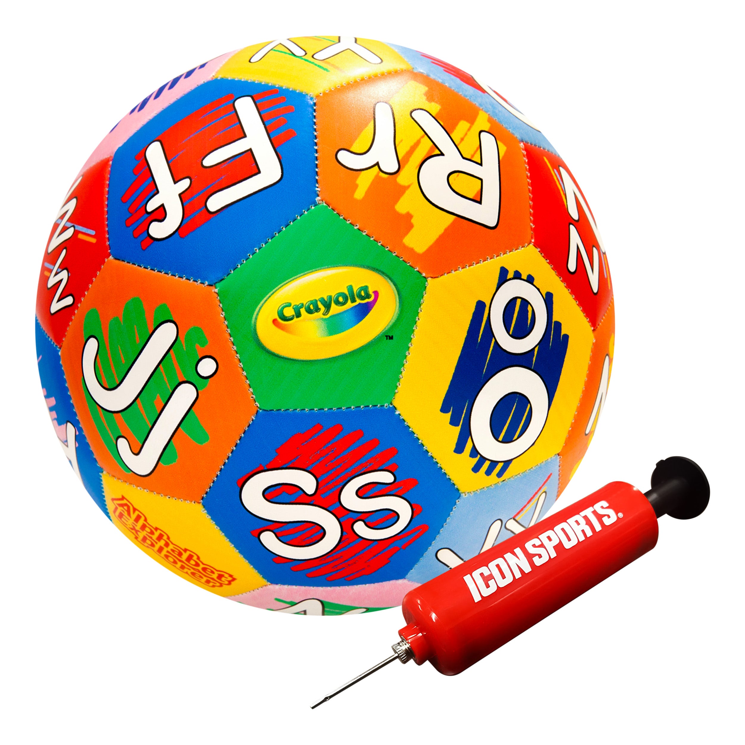 Crayola Soccer Ball Side 1