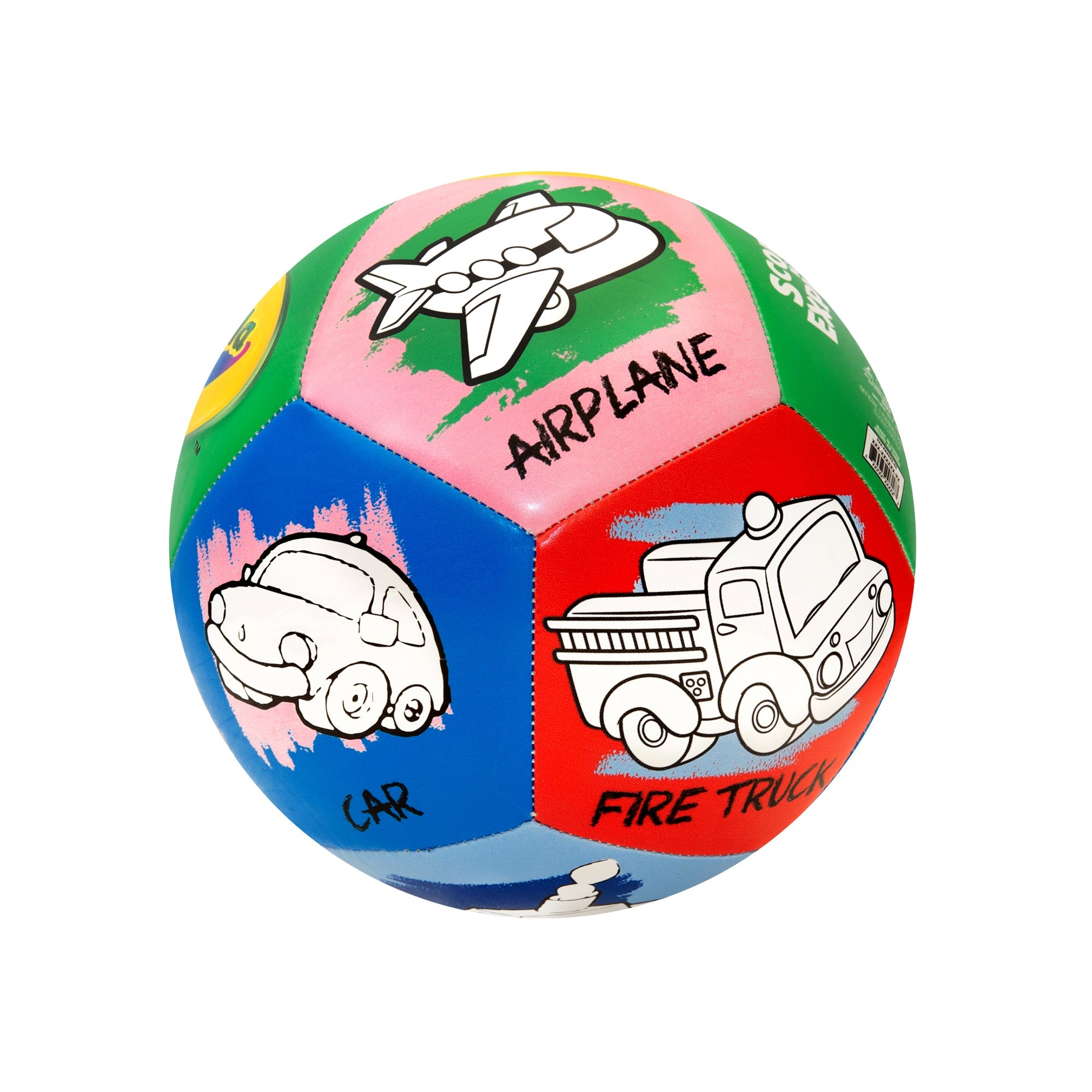 Score N' Explore Officially Licensed Crayola Color Ball - Transportation Explorer