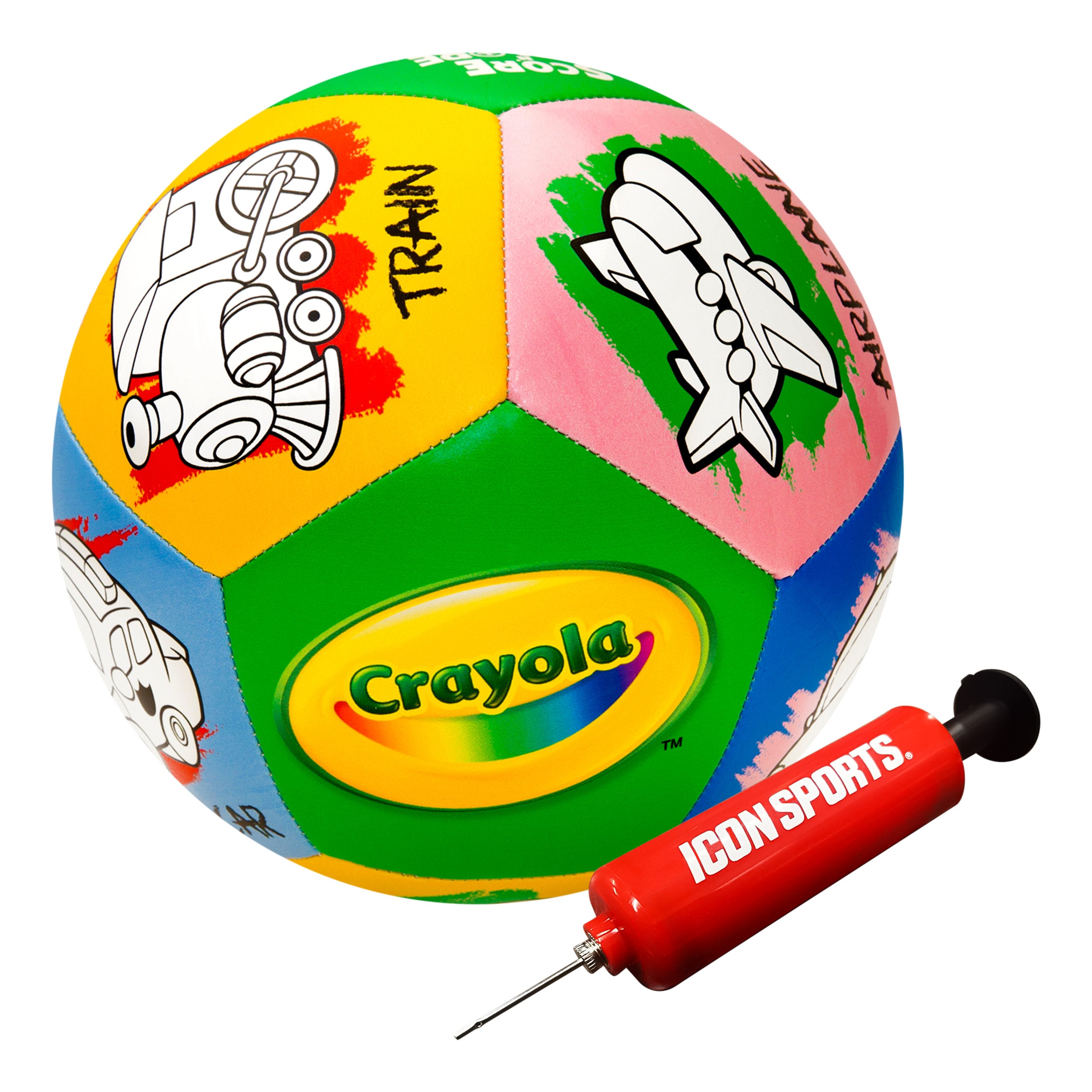 Crayola Soccer Ball Side 1