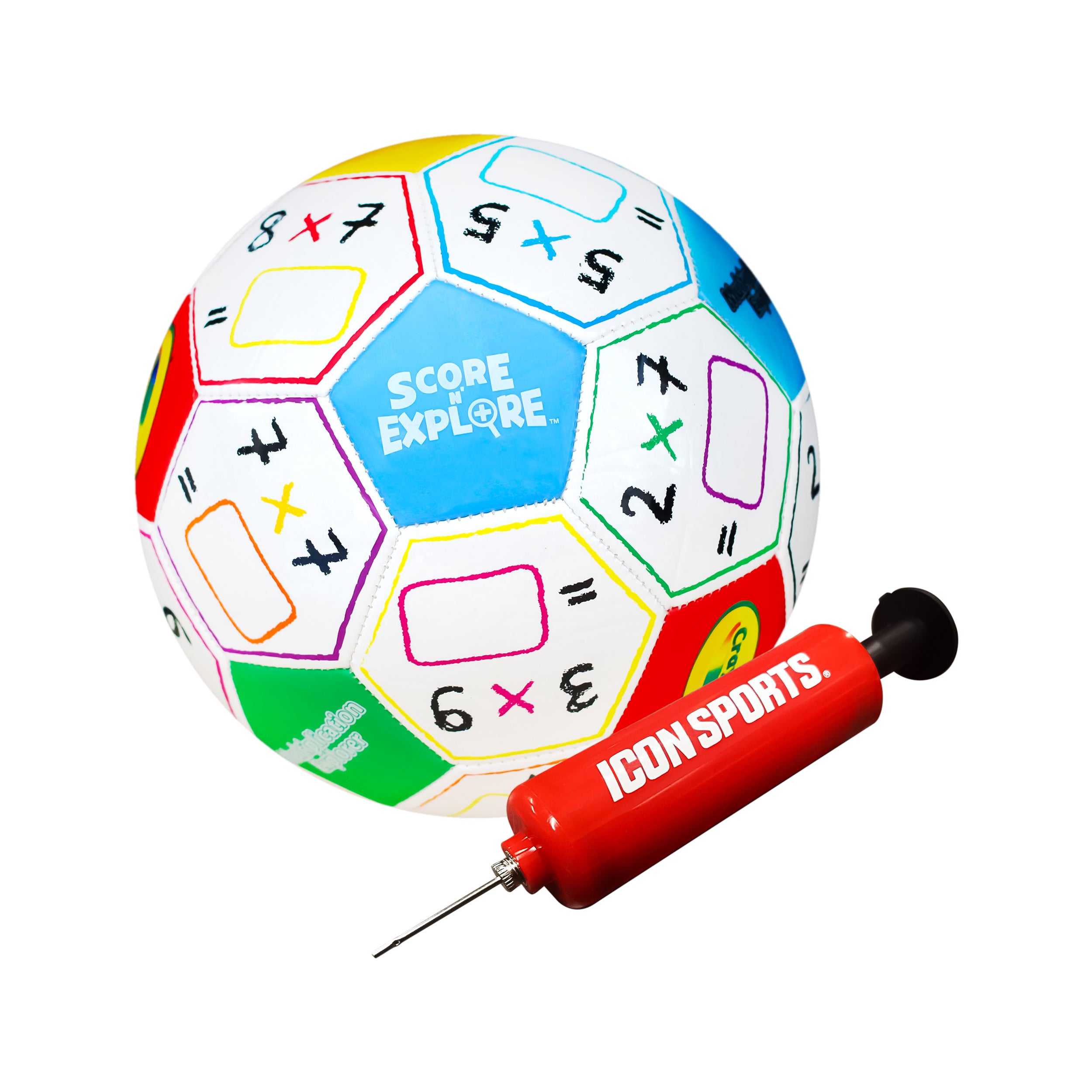 Crayola Soccer Ball Side 1