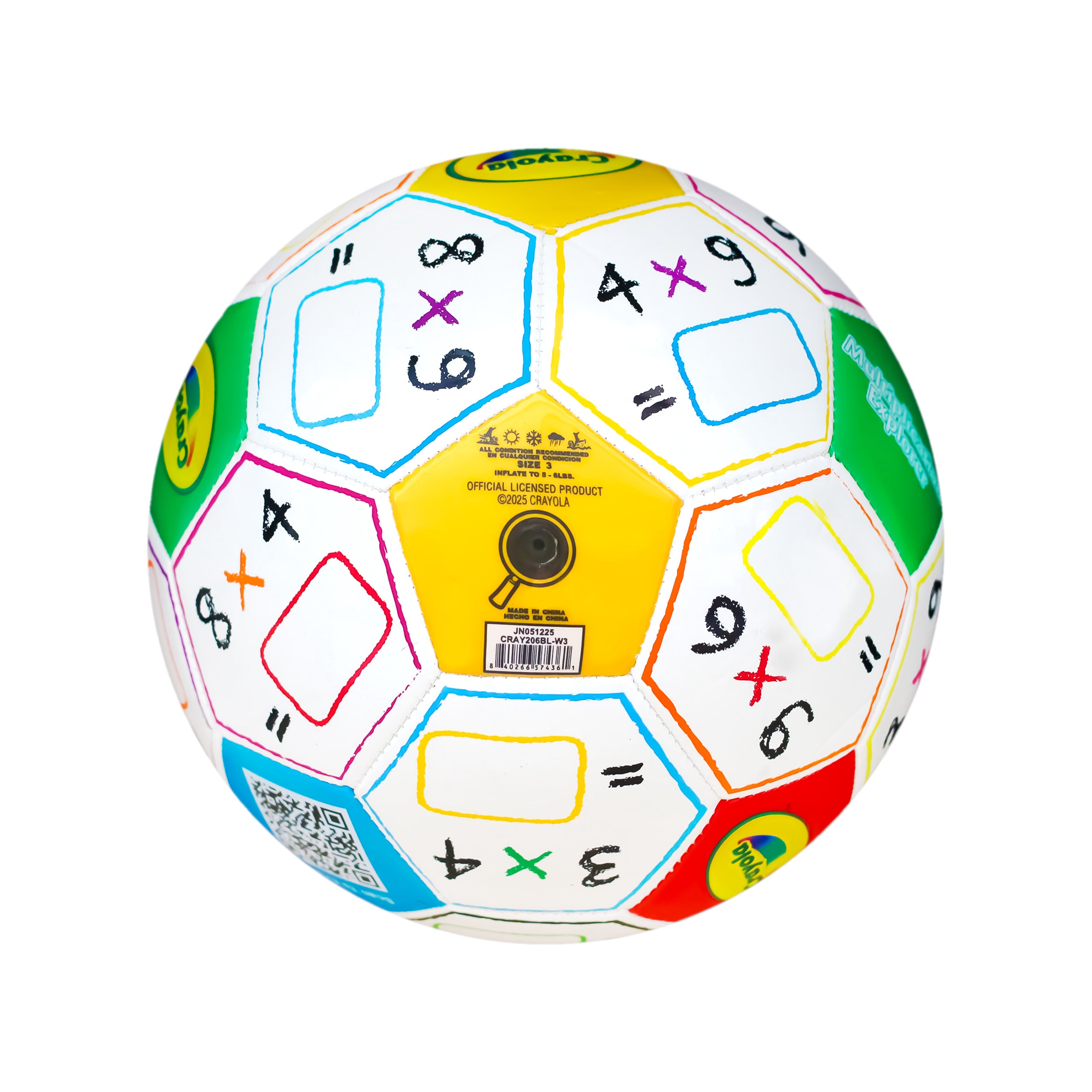 Crayola Soccer Ball Side 3