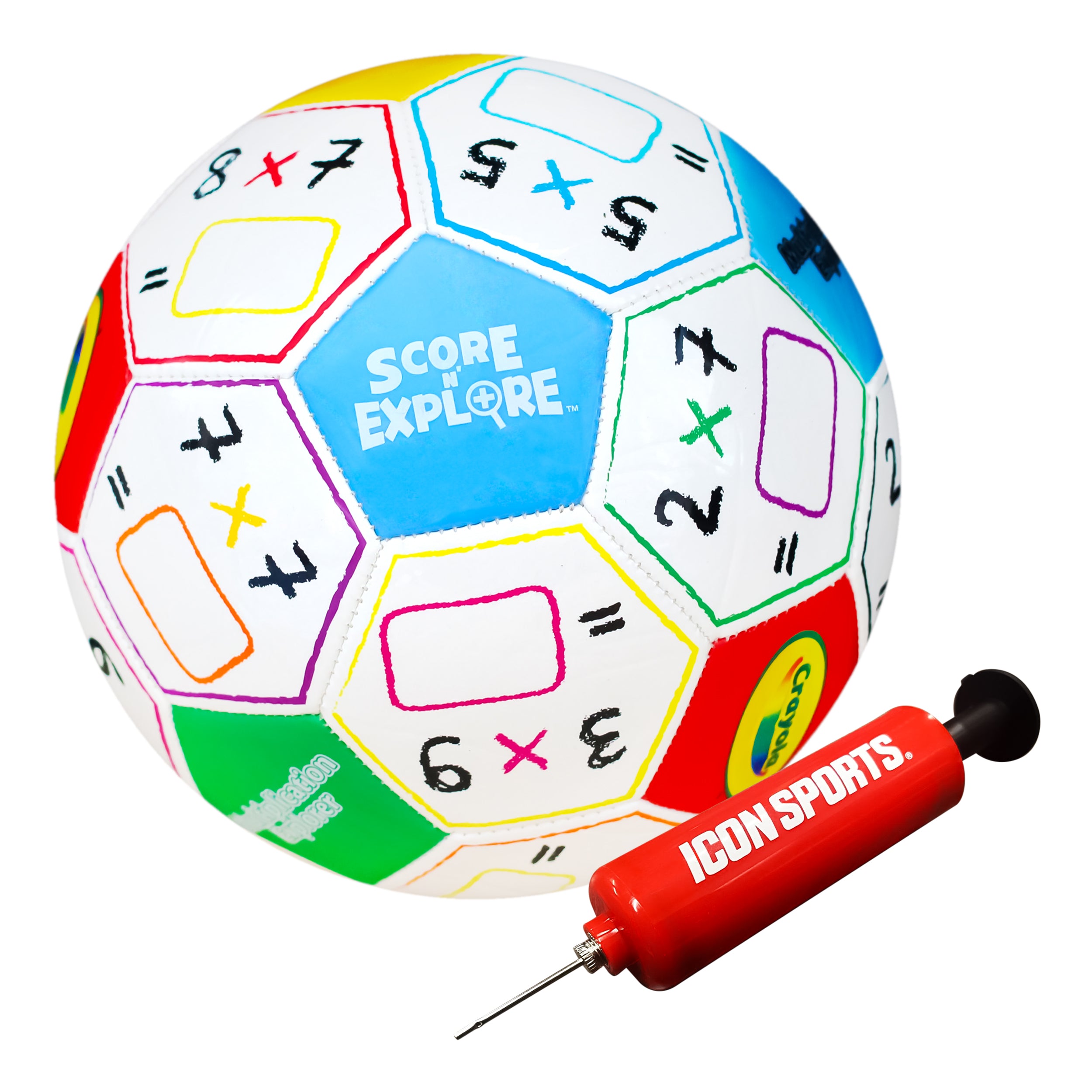 Crayola Soccer Ball Side 1