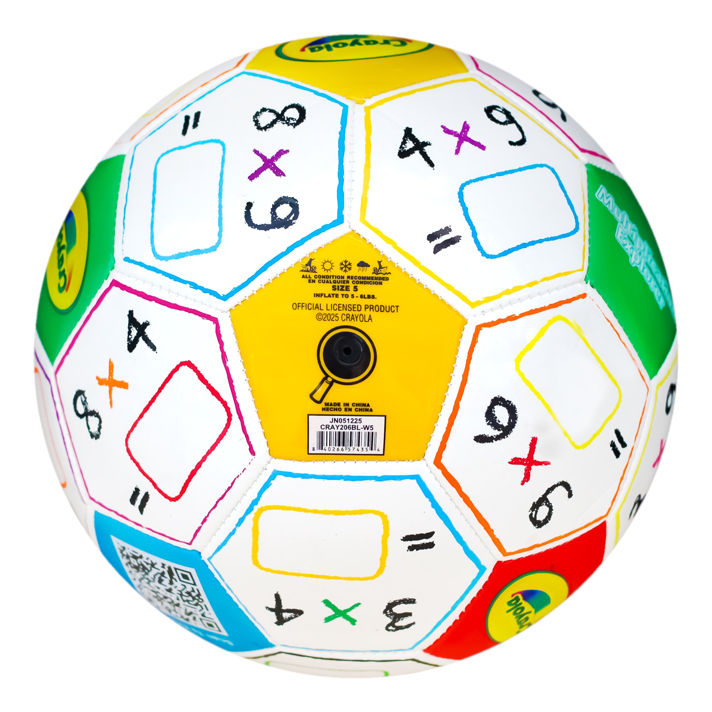 Crayola Soccer Ball Side 3