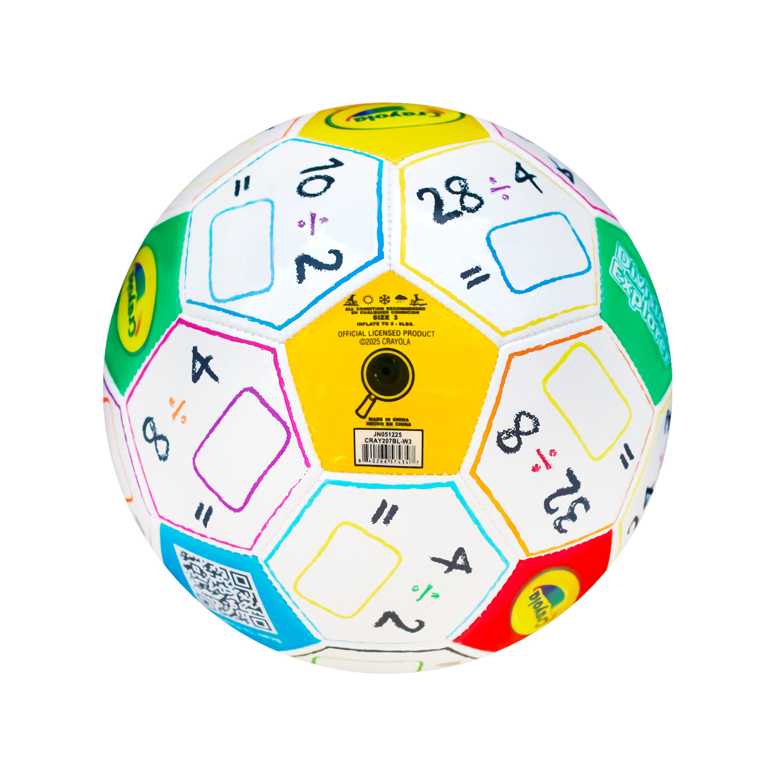 Crayola Soccer Ball Side 3
