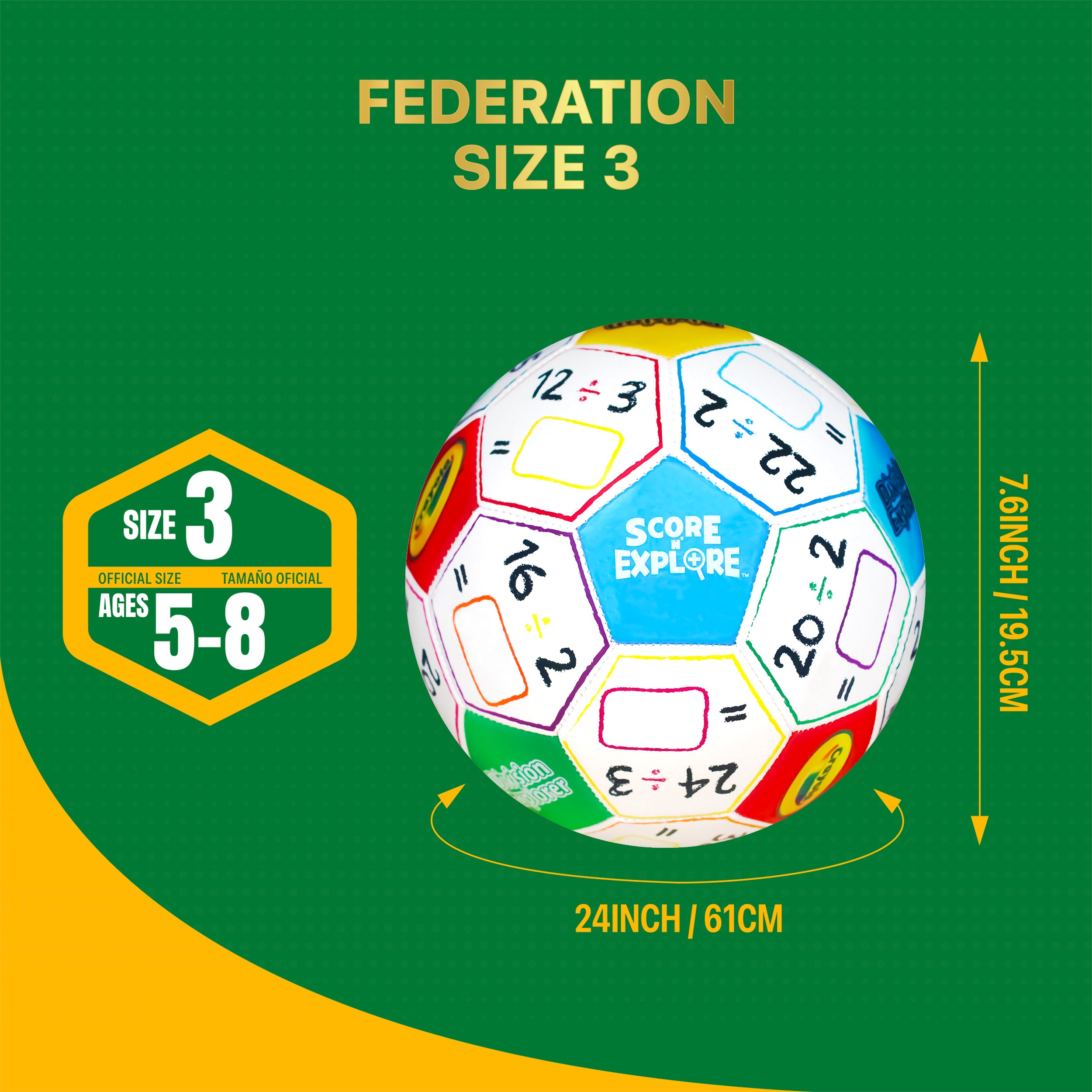 Crayola Soccer Ball Detail 1