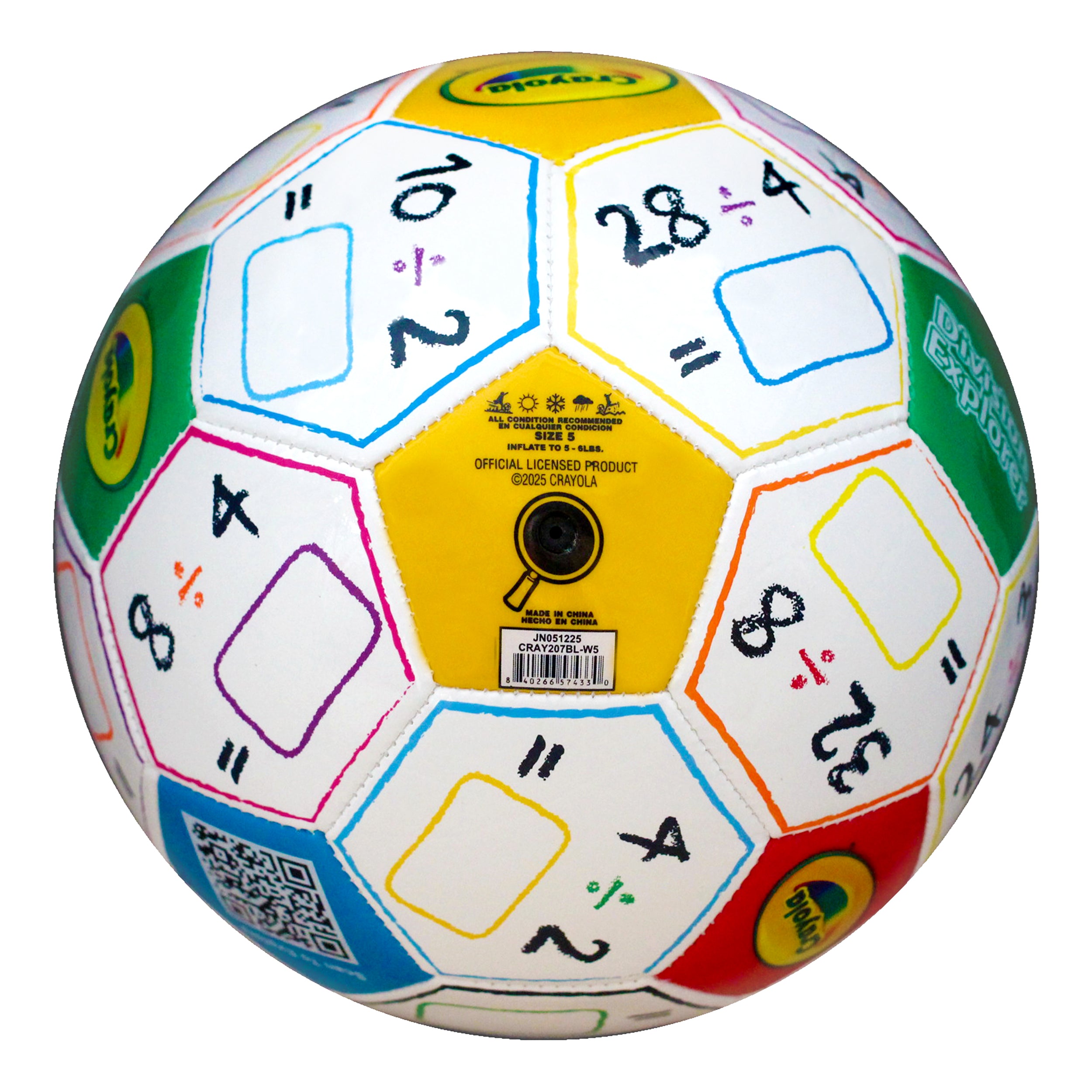 Crayola Soccer Ball Side 3