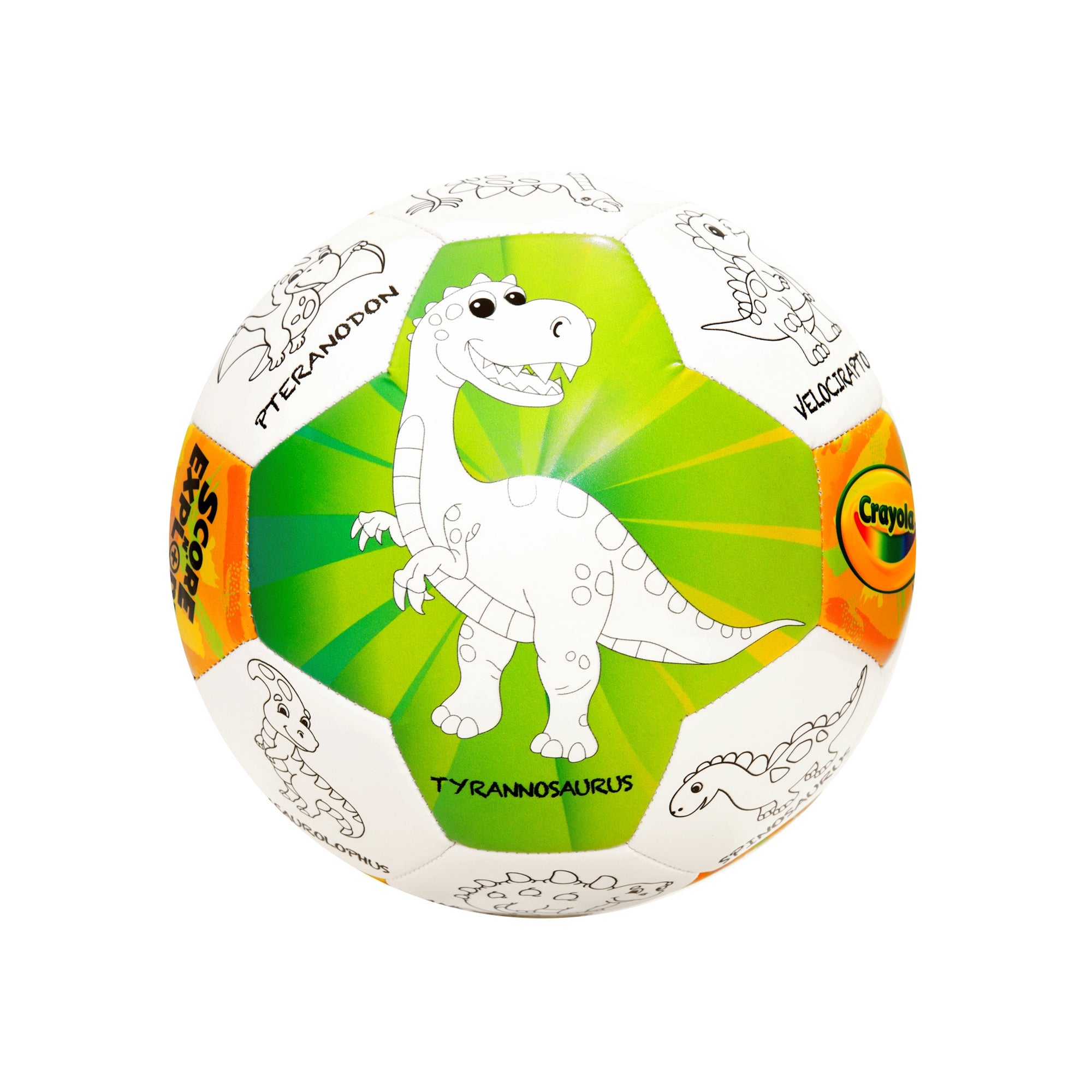 Score N' Explore Officially Licensed Crayola Color Ball – Dinosaur Explorer