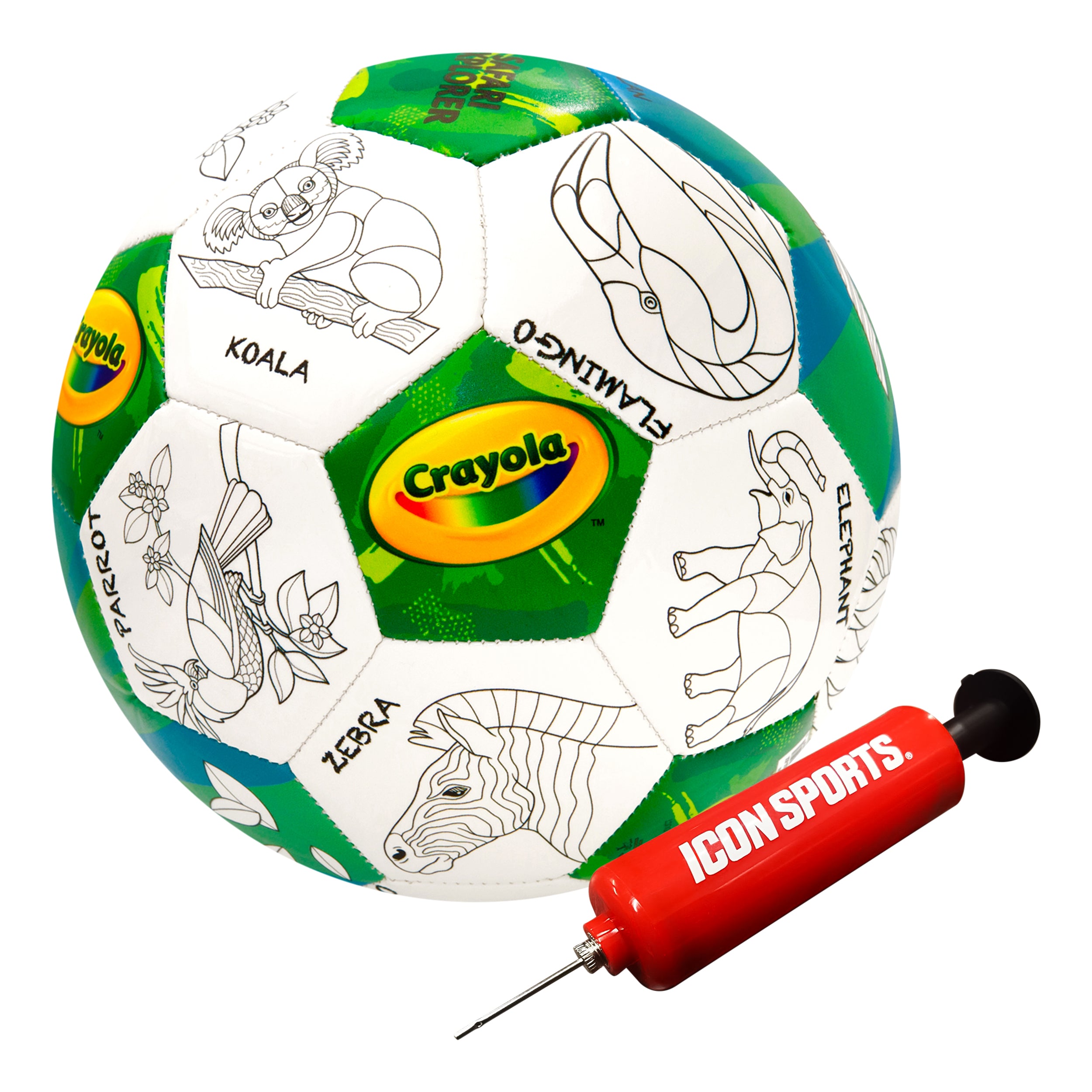 Crayola Soccer Ball Side 1
