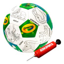 Crayola Soccer Ball CRAY302BL  - Tropical Animals