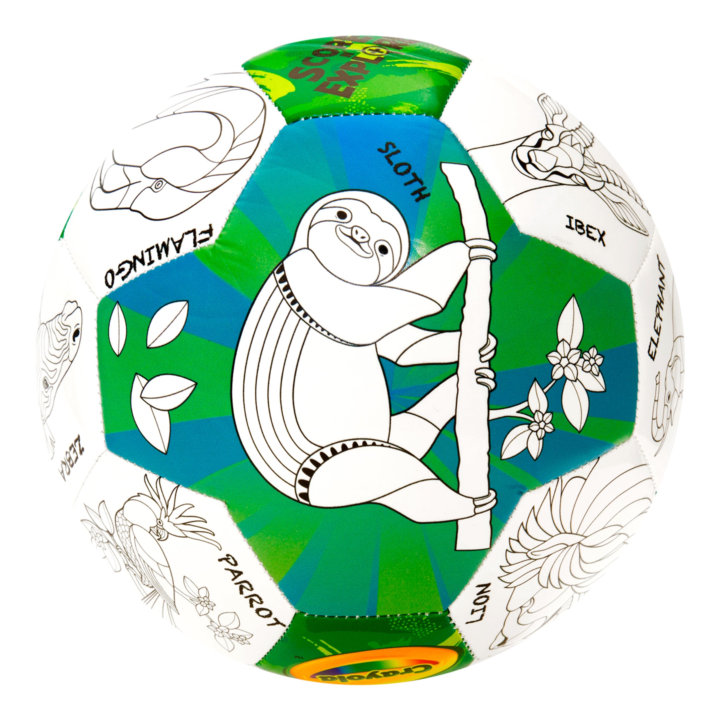 Crayola Soccer Ball Side 2