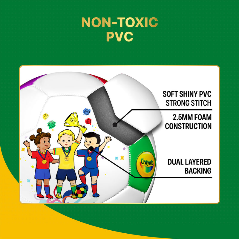 Crayola Soccer Ball CRAY350BL  - Celebration