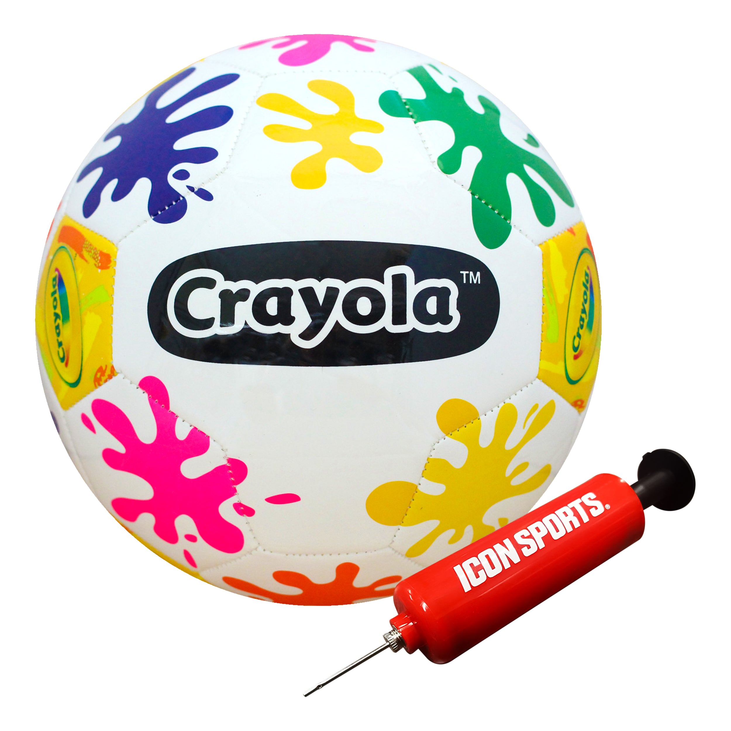 Crayola Soccer Ball Side 1