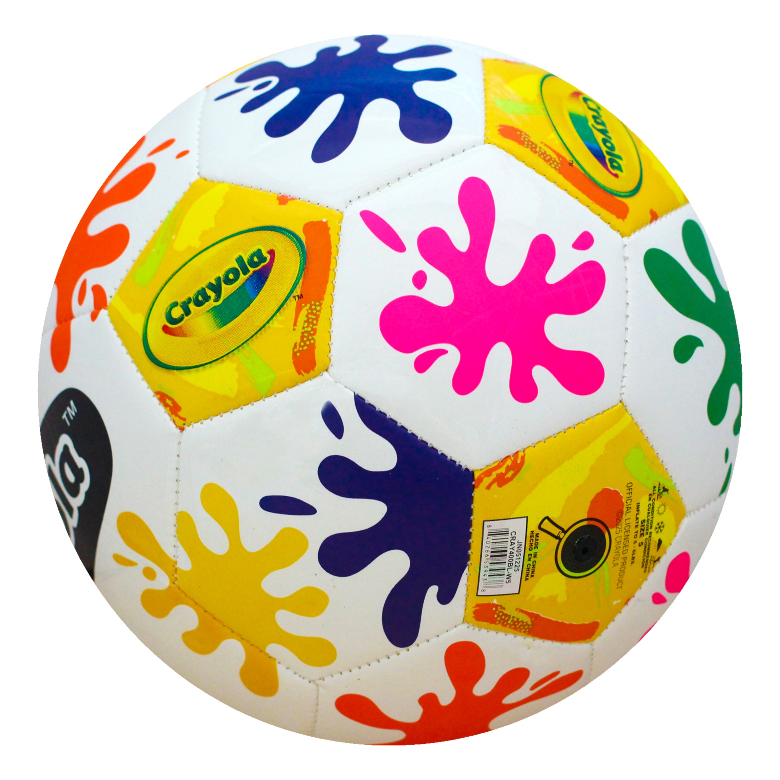 Crayola Soccer Ball Side 2