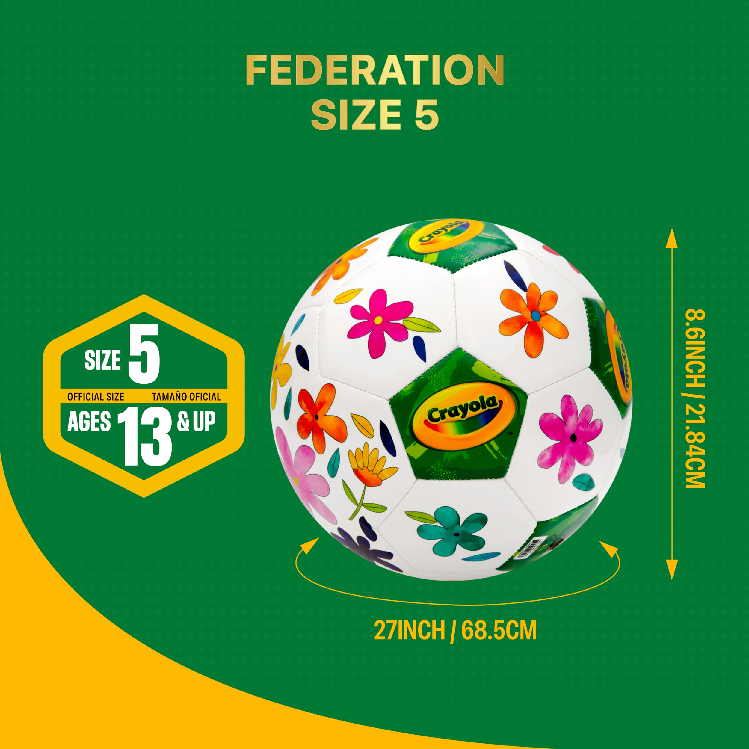 Crayola Soccer Ball Detail 1