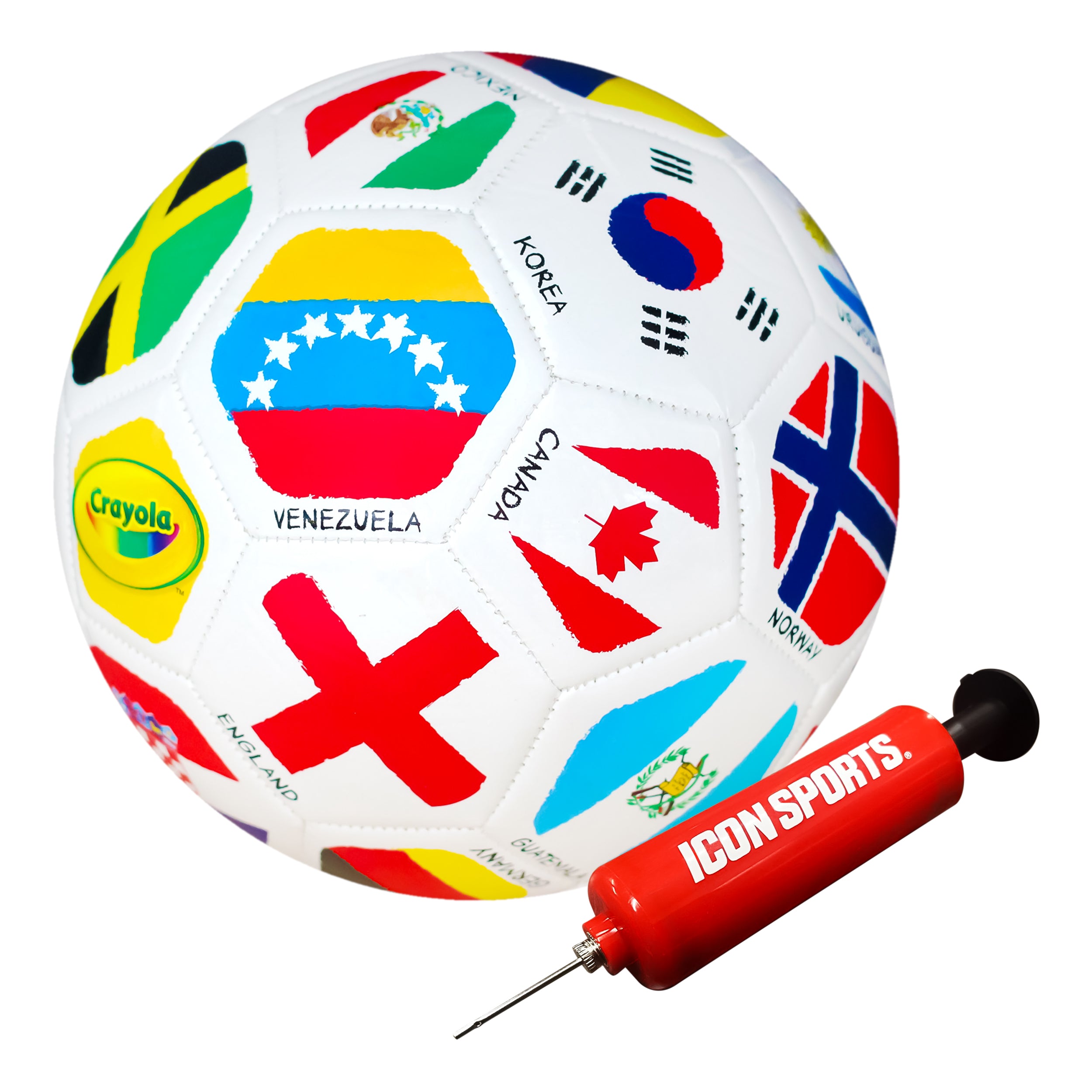 Crayola Soccer Ball Side 1