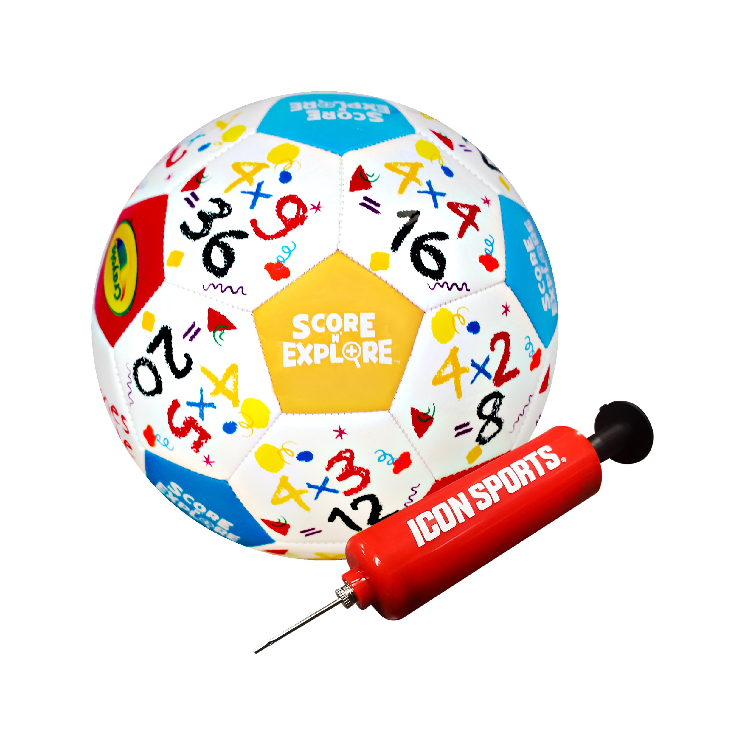 Crayola Soccer Ball Side 1