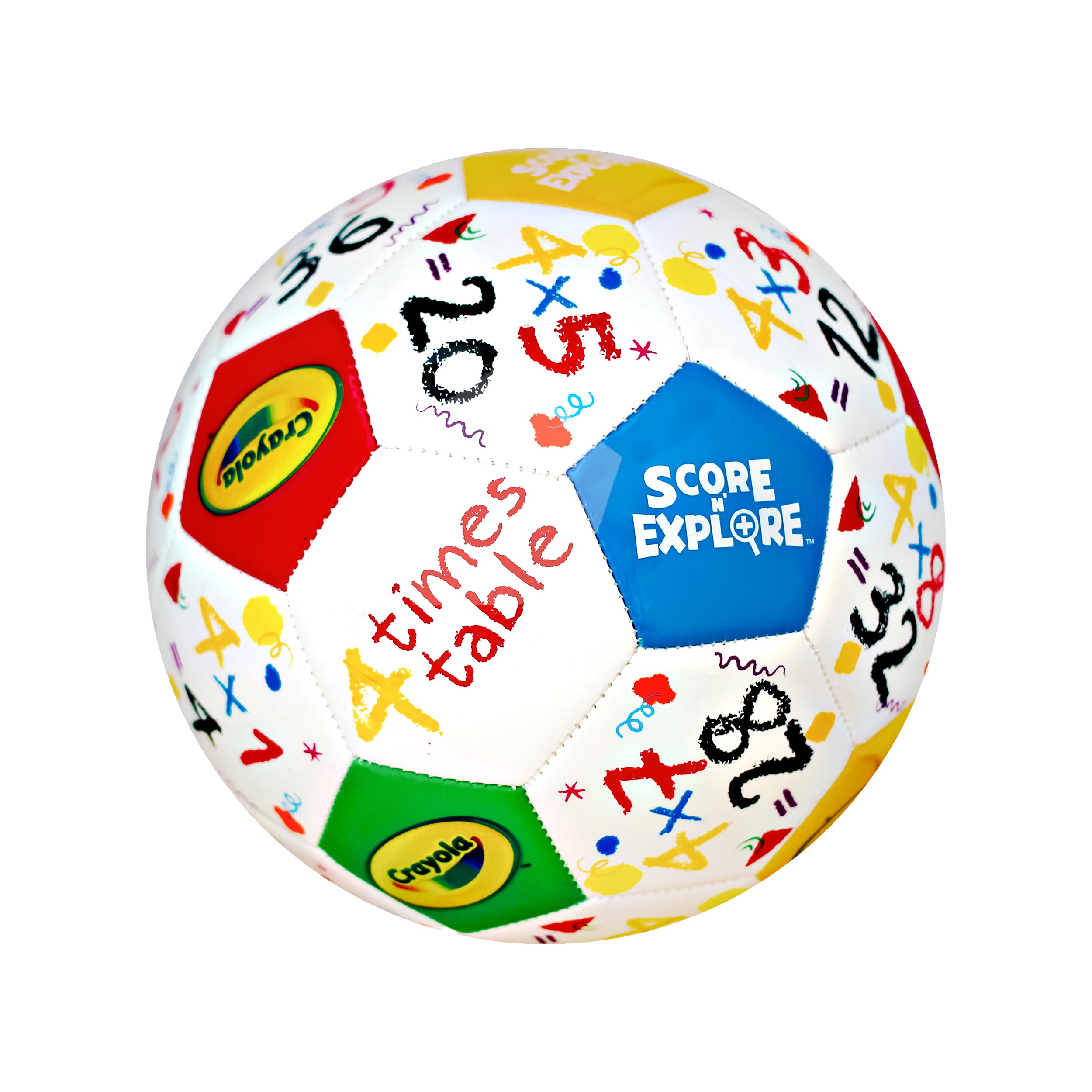 Crayola Soccer Ball Side 2