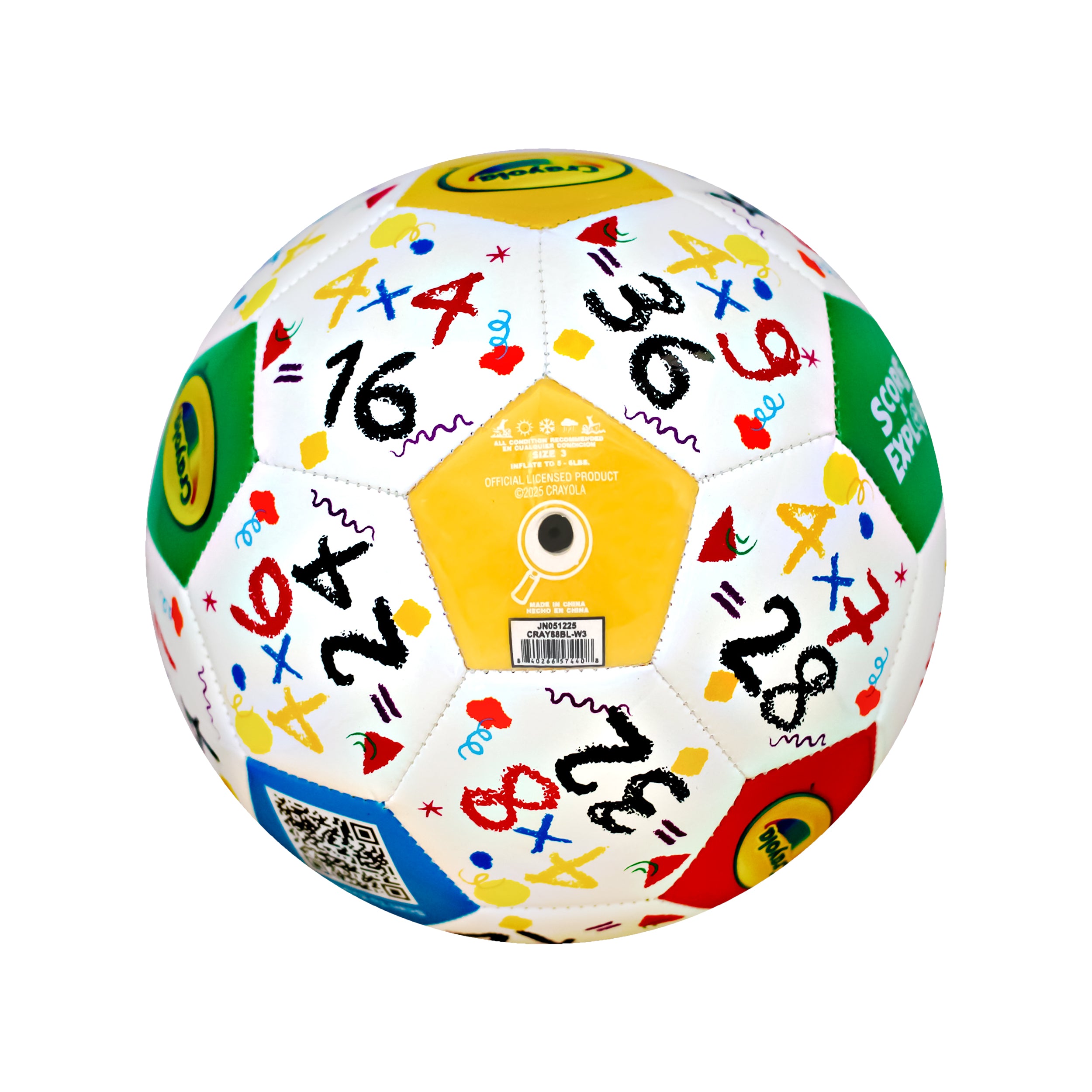 Crayola Soccer Ball Side 3