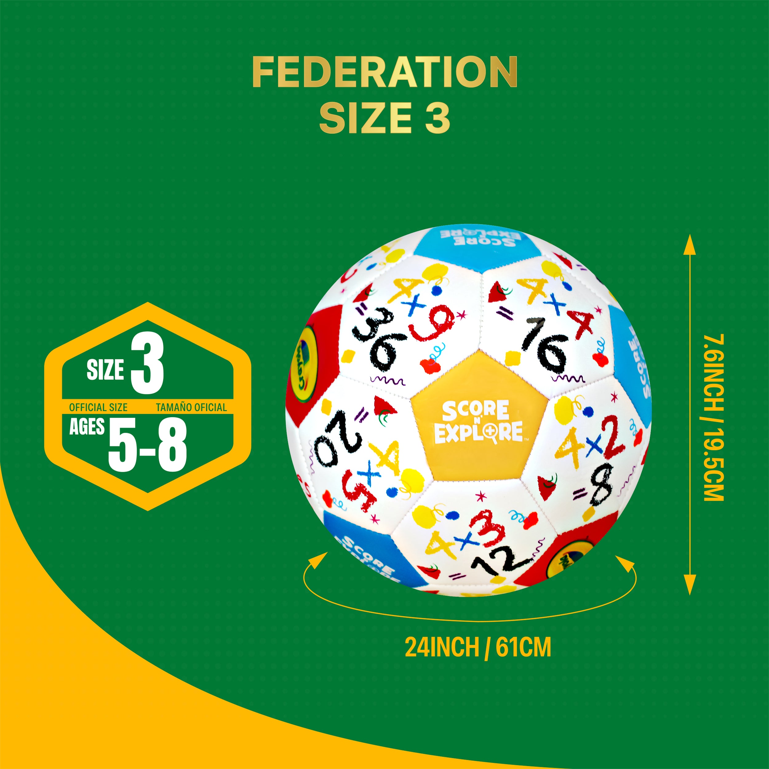 Crayola Soccer Ball Detail 1