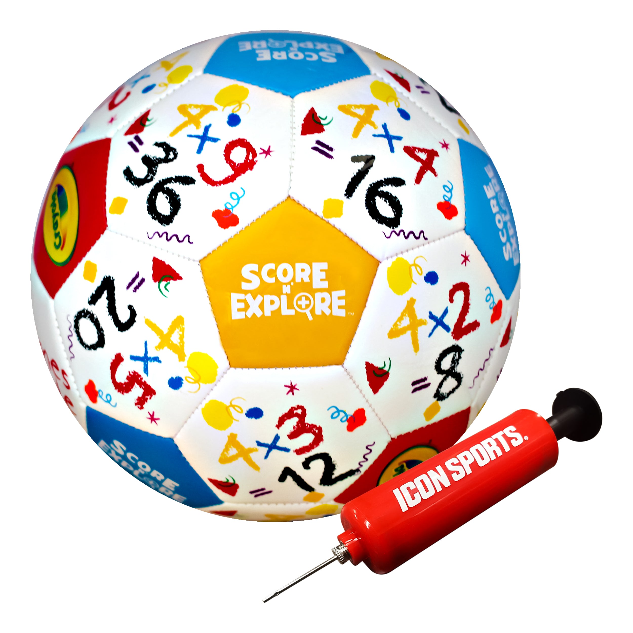 Crayola Soccer Ball Side 1
