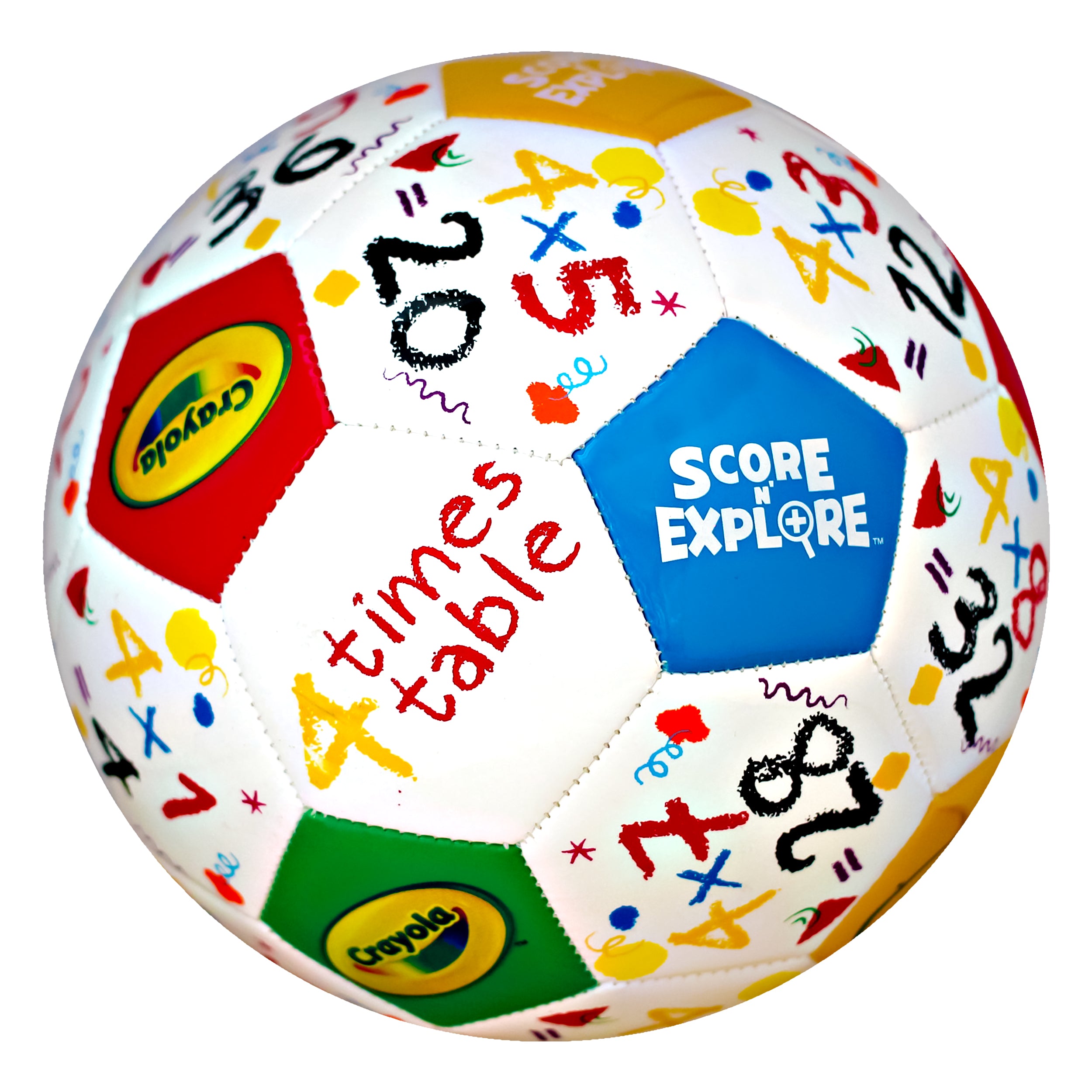 Crayola Soccer Ball Side 2