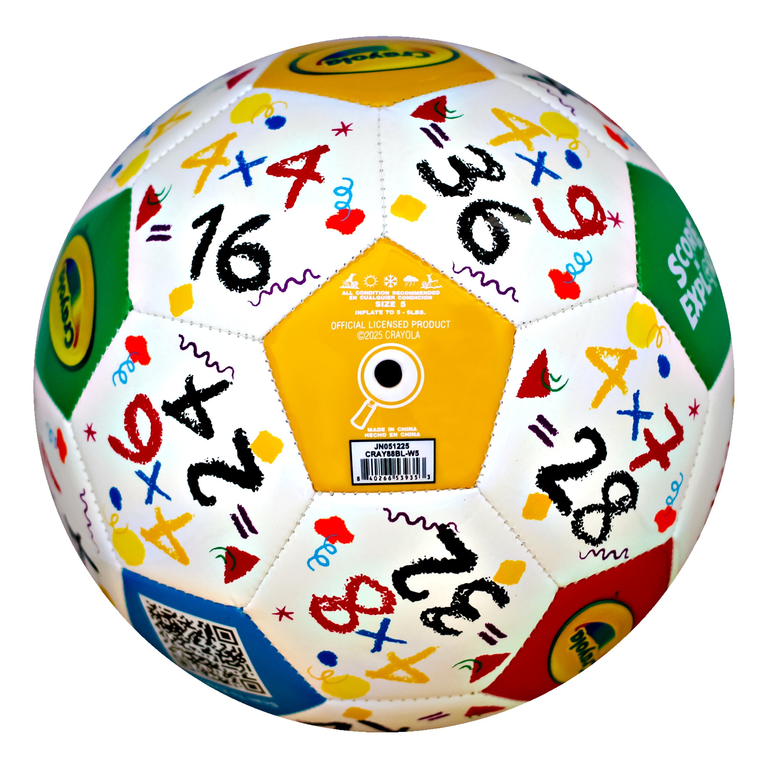 Crayola Soccer Ball Side 3