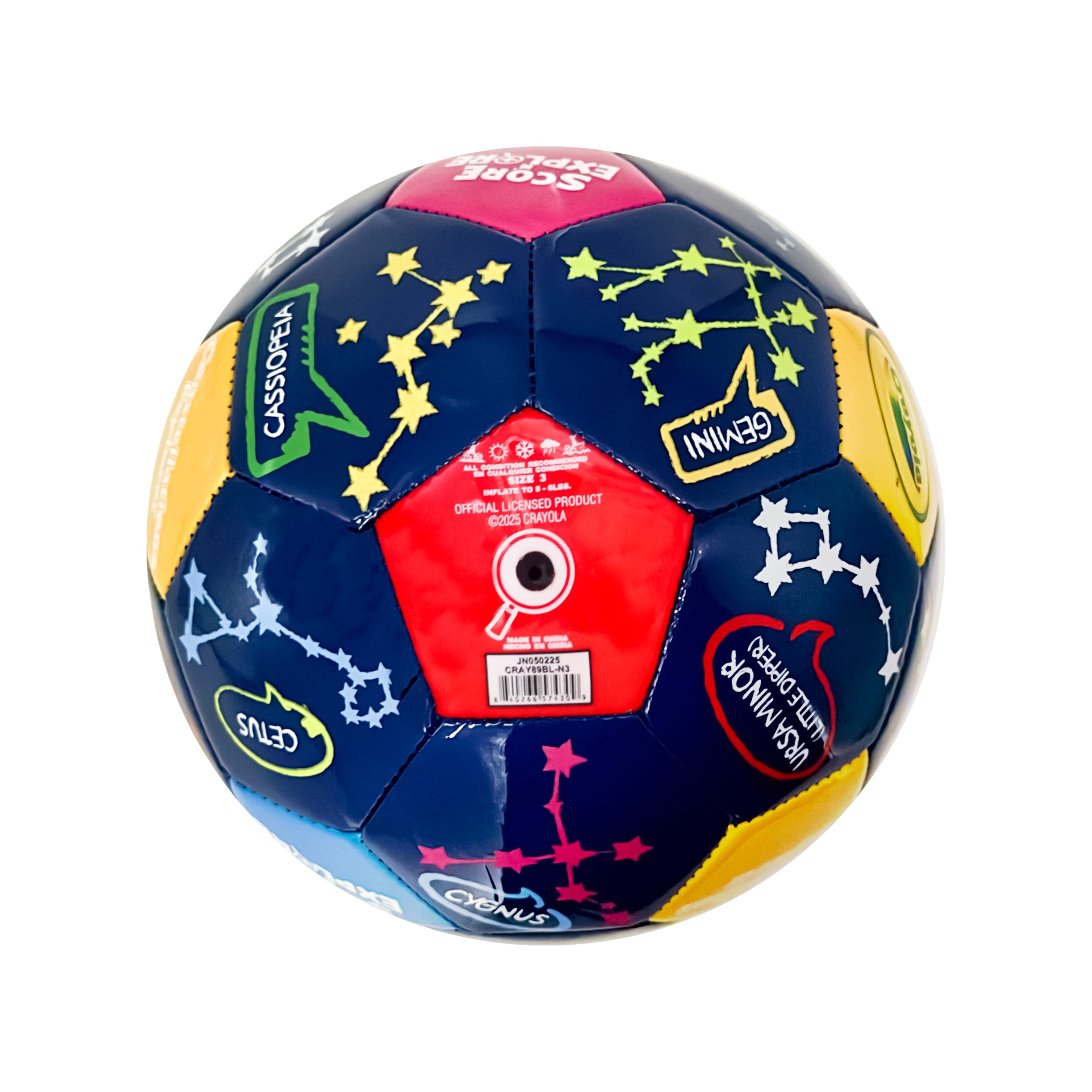 Crayola Soccer Ball Side 3